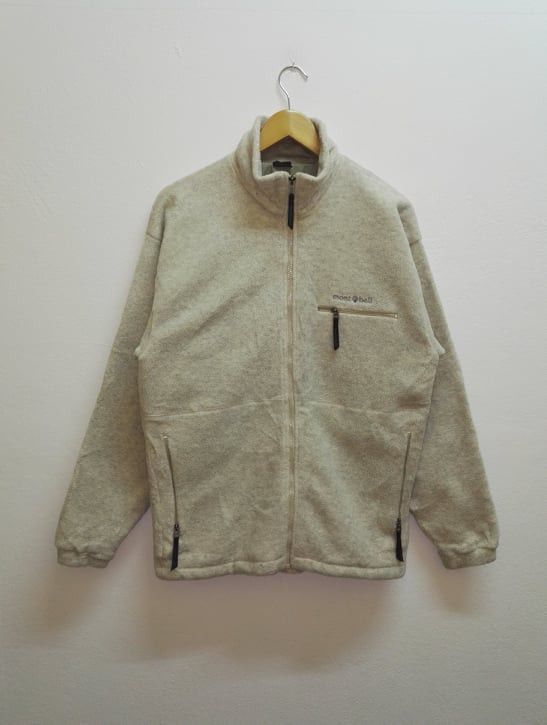 Montbell Rare🔥 Montbell jacket Fleece outdoor full zipper (c22) Size US L / EU 52-54 / 3 - 1 Thumbnail