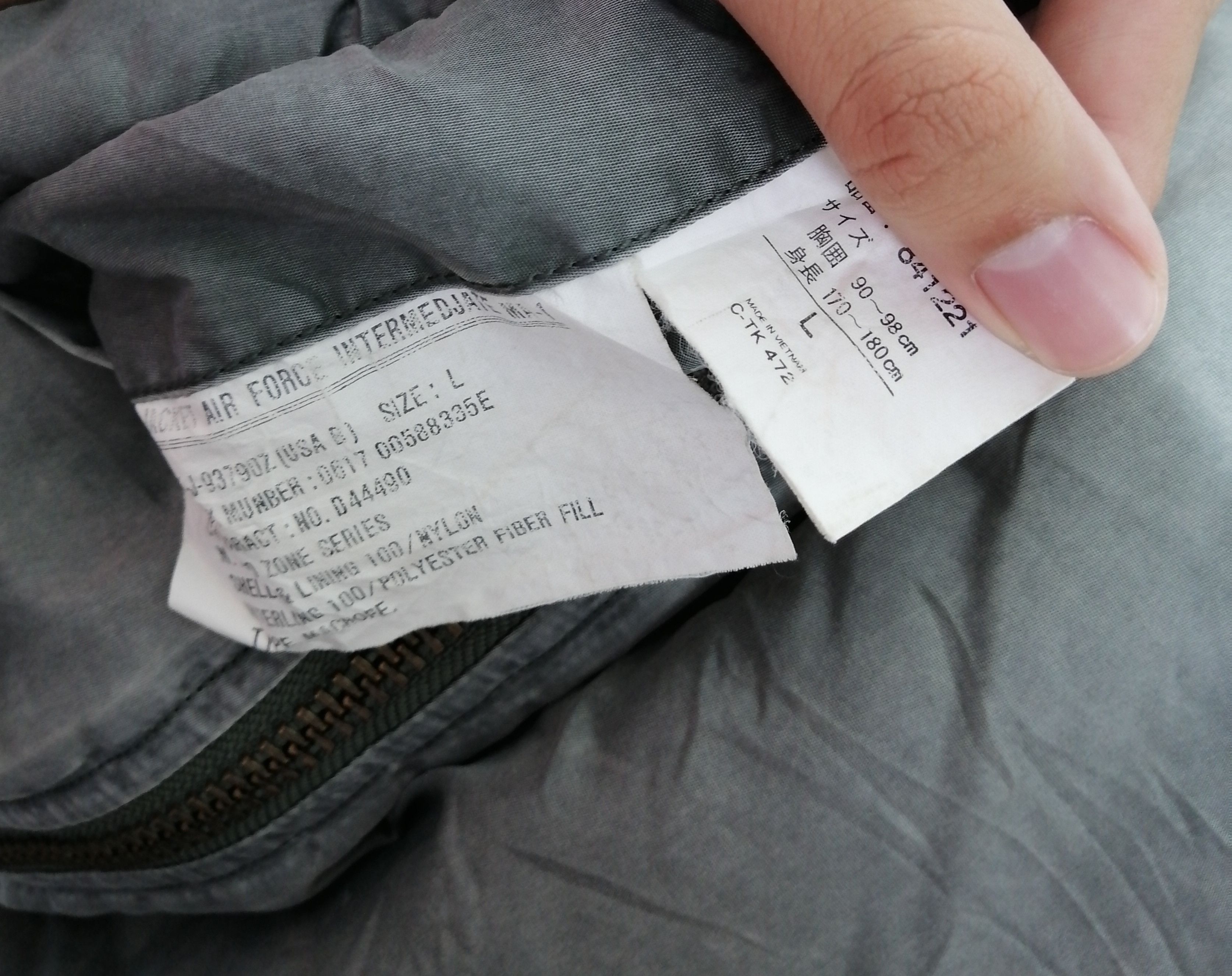 Other Air Force Bomber Jacket Size US L / EU 52-54 / 3 - 6 Thumbnail