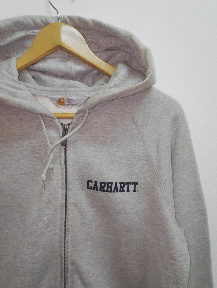 Carhartt Vintage Carhart Hoodie Sweater working used (c31) Size US S / EU 44-46 / 1 - 2 Thumbnail