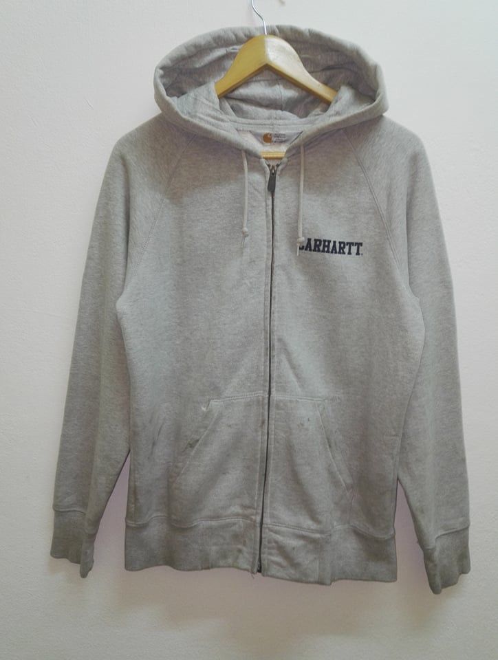 Carhartt Vintage Carhart Hoodie Sweater working used (c31) Size US S / EU 44-46 / 1 - 1 Thumbnail