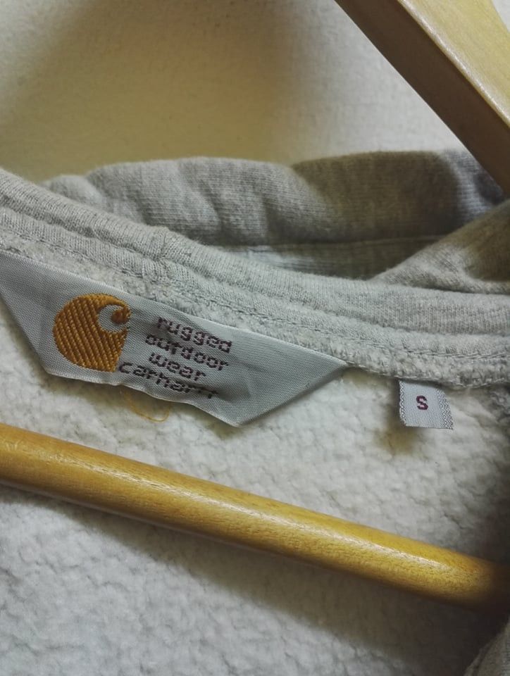 Carhartt Vintage Carhart Hoodie Sweater working used (c31) Size US S / EU 44-46 / 1 - 10 Thumbnail