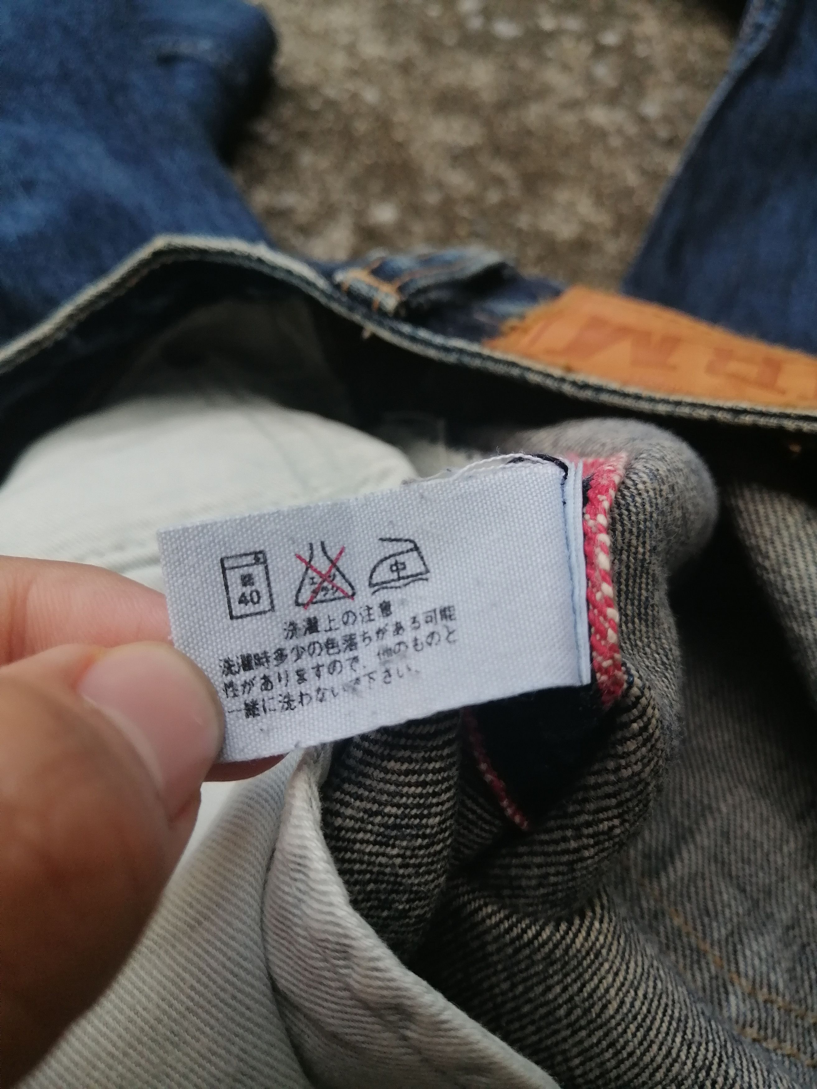 Designer Hrm Nice Design Fly Button Denim Jeans Size US 32 / EU 48 - 9 Thumbnail