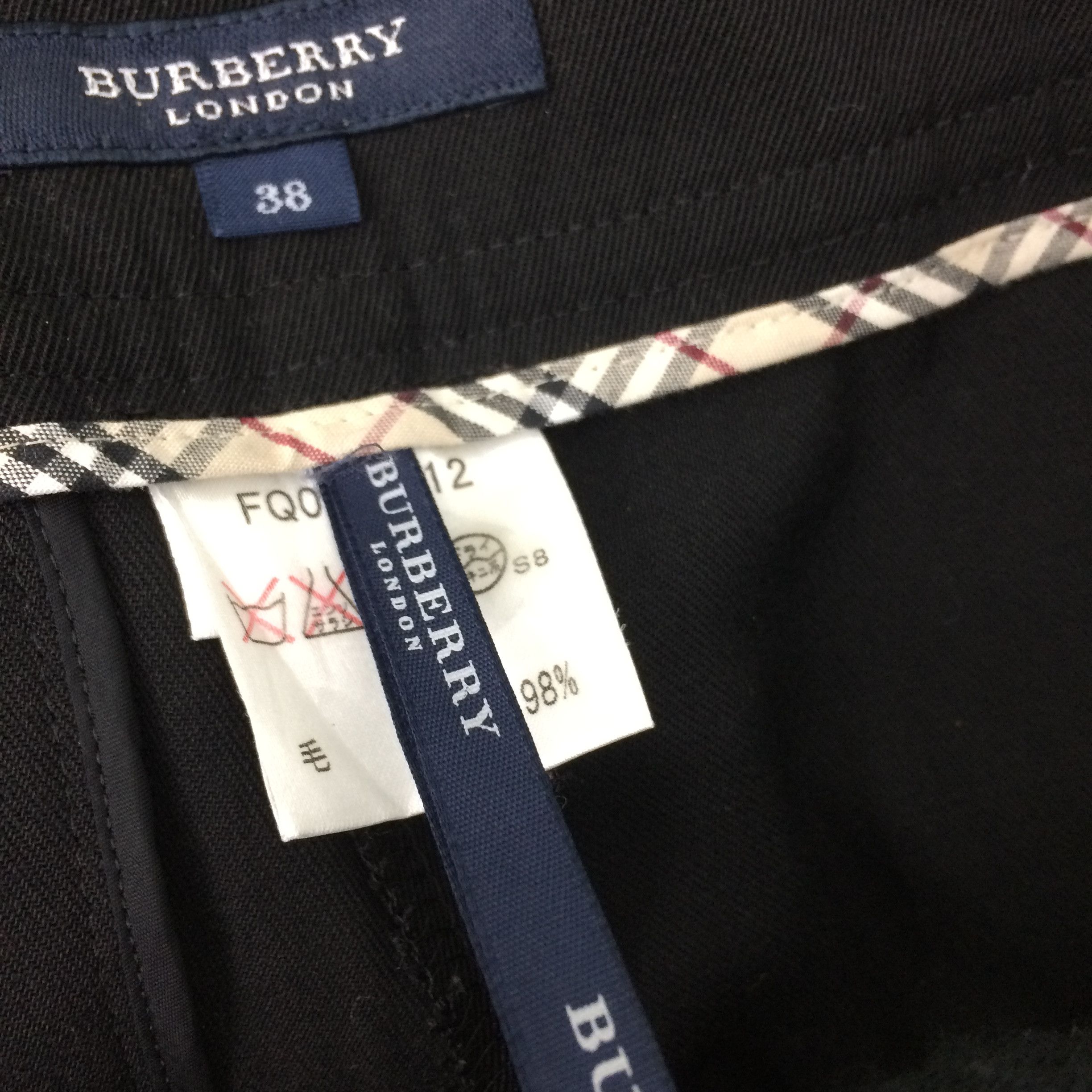Burberry X60 BURBERRY LONDON LADIES BAGGY PANTS NOVA CHECK Size 38" / US 16 / IT 52 - 2 Thumbnail