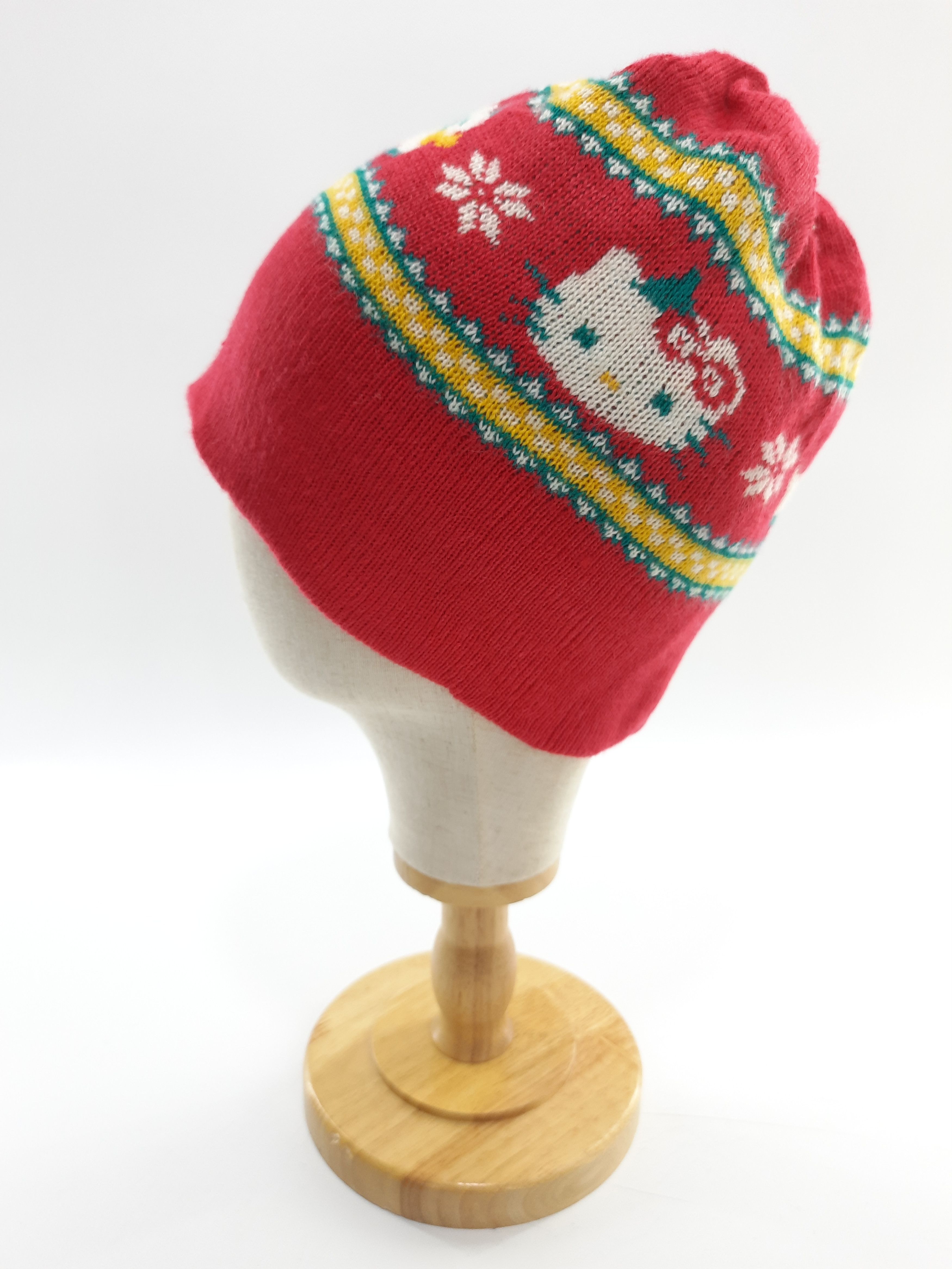 Cartoon Network × Japanese Brand × Vintage Hello Kitty Beanie/Snowcap/Cap/Hat = BN64 Size ONE SIZE - 1 Thumbnail