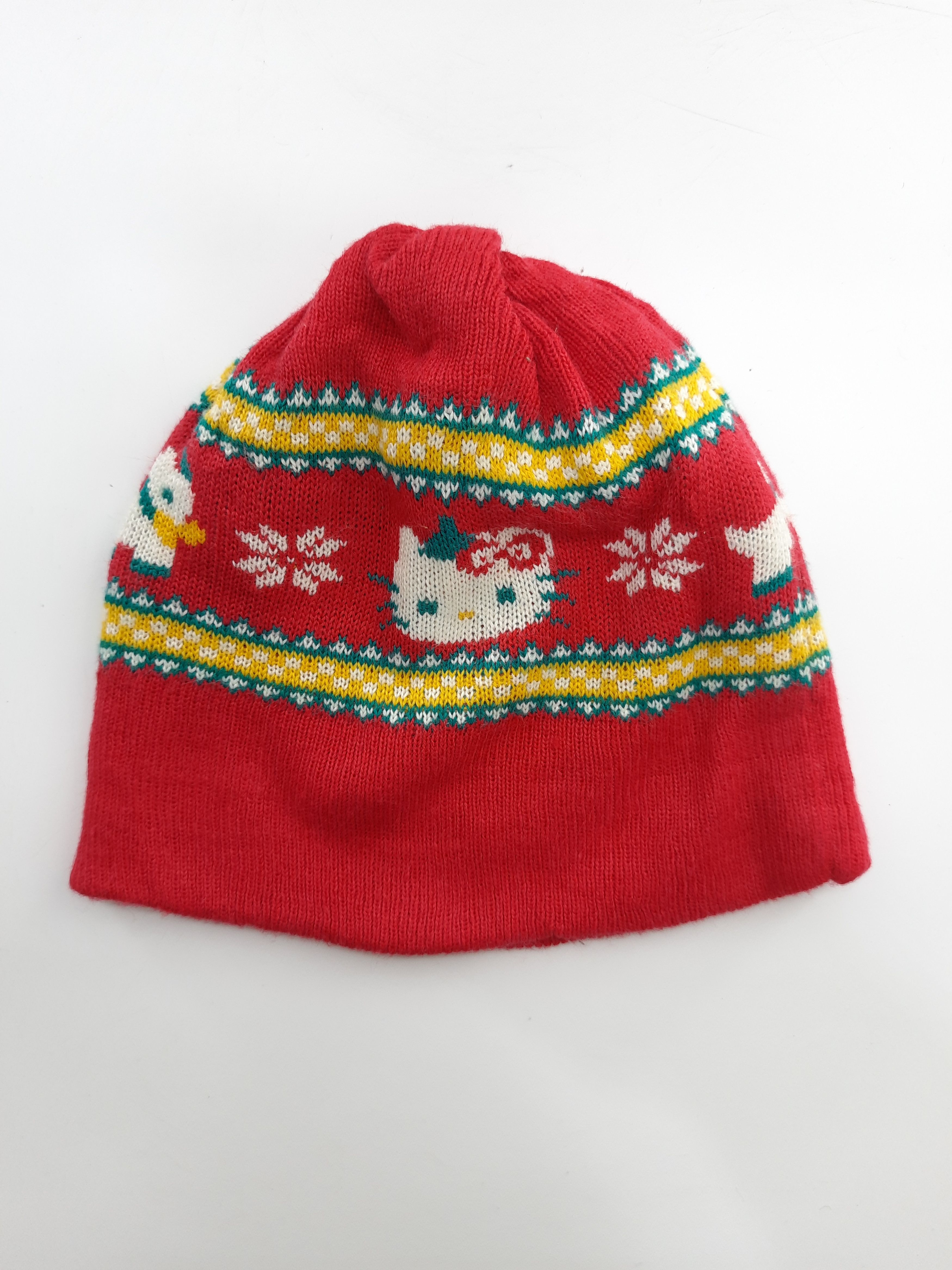 Cartoon Network × Japanese Brand × Vintage Hello Kitty Beanie/Snowcap/Cap/Hat = BN64 Size ONE SIZE - 6 Thumbnail