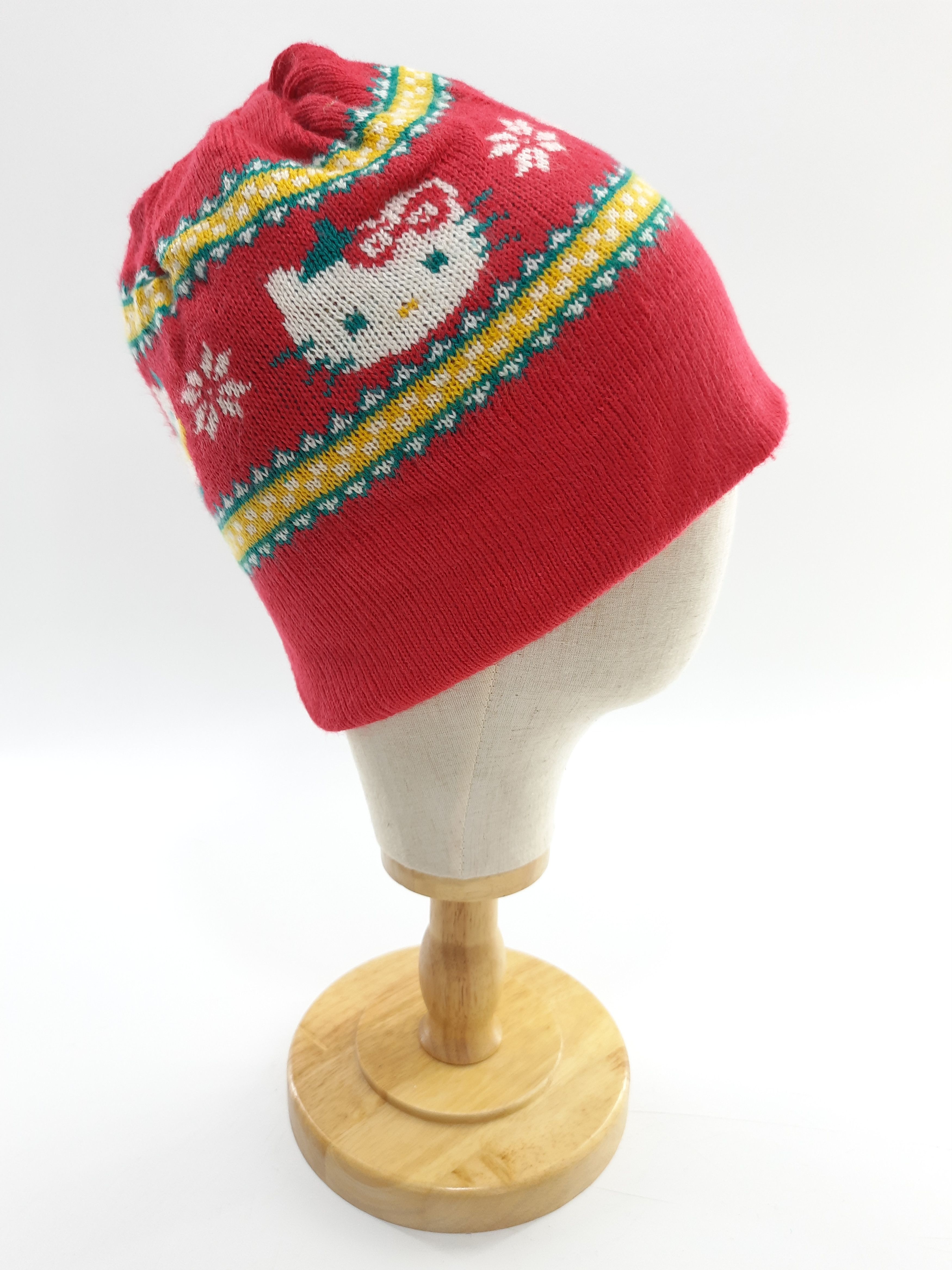 Cartoon Network × Japanese Brand × Vintage Hello Kitty Beanie/Snowcap/Cap/Hat = BN64 Size ONE SIZE - 3 Thumbnail
