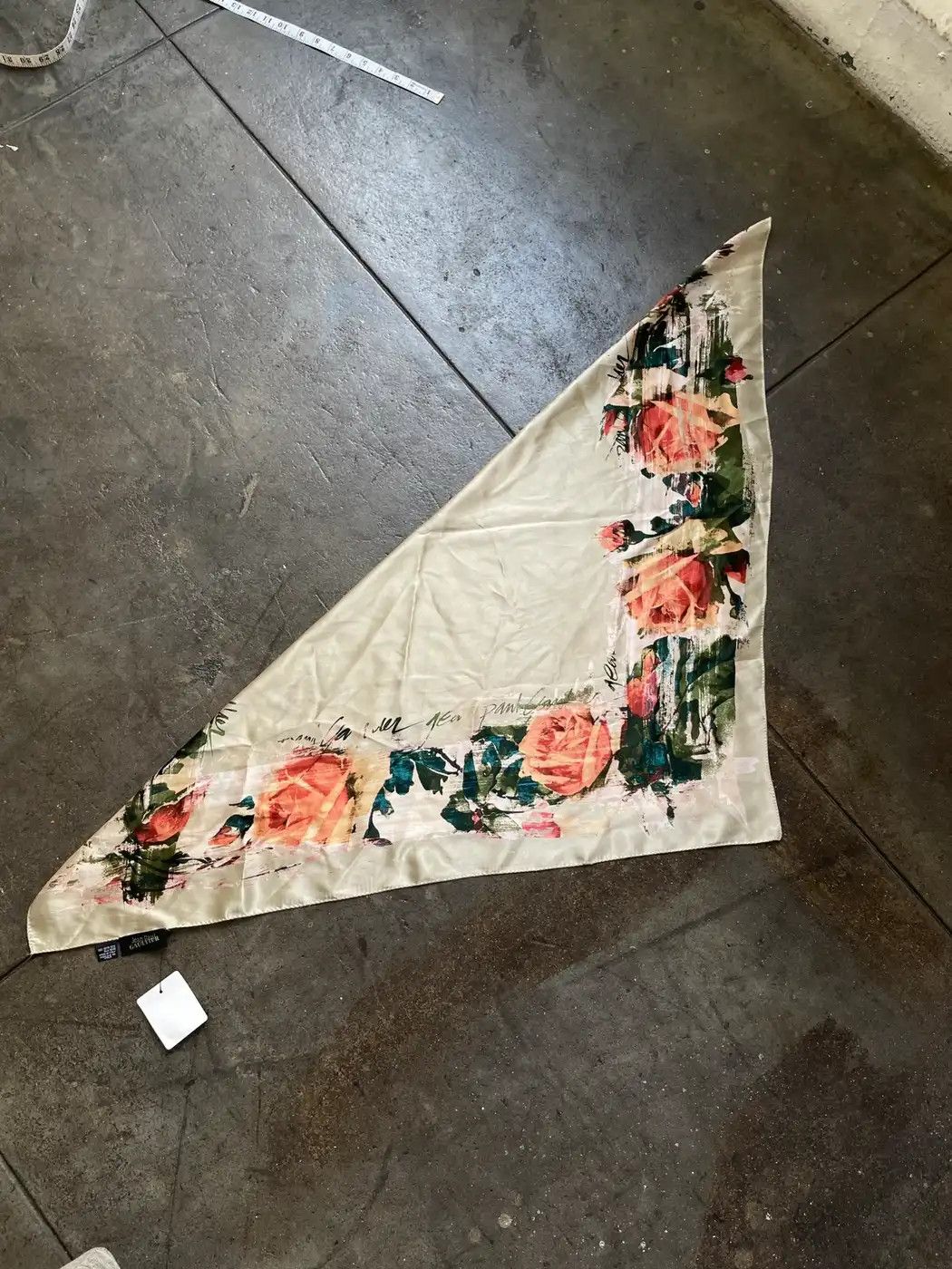 Jean Paul Gaultier HUGE Vintage Archive babooshka / Scarf JPG 100% silk Size ONE SIZE - 6 Thumbnail