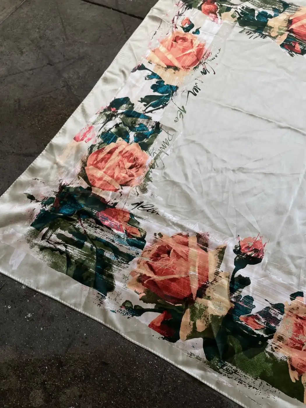Jean Paul Gaultier HUGE Vintage Archive babooshka / Scarf JPG 100% silk Size ONE SIZE - 7 Thumbnail
