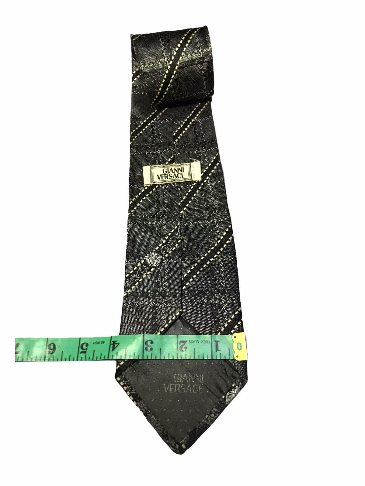 Vintage Vintage Gianni Versace Medusa Head Silk Necktie Size ONE SIZE - 3 Thumbnail