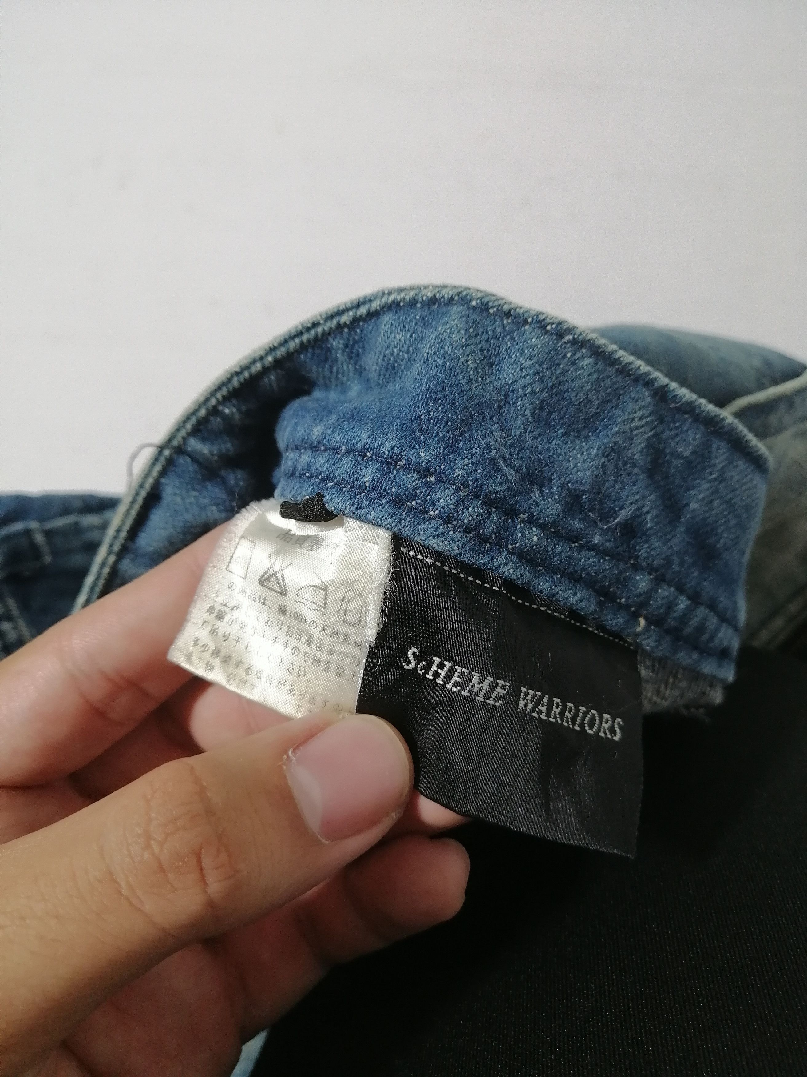 Japanese Brand Scheme Warriors Nice Design Denim Jeans Size US 28 / EU 44 - 5 Thumbnail