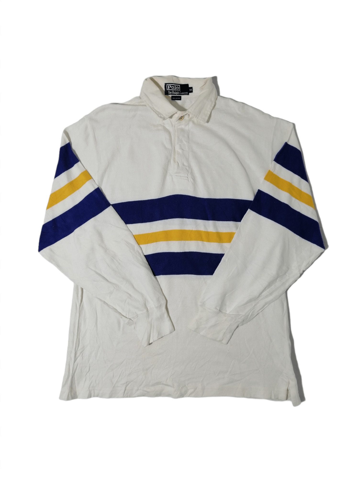 Polo Ralph Lauren Vintage Polo Ralph Lauren Stripes Longsleeve Size US M / EU 48-50 / 2 - 1 Thumbnail