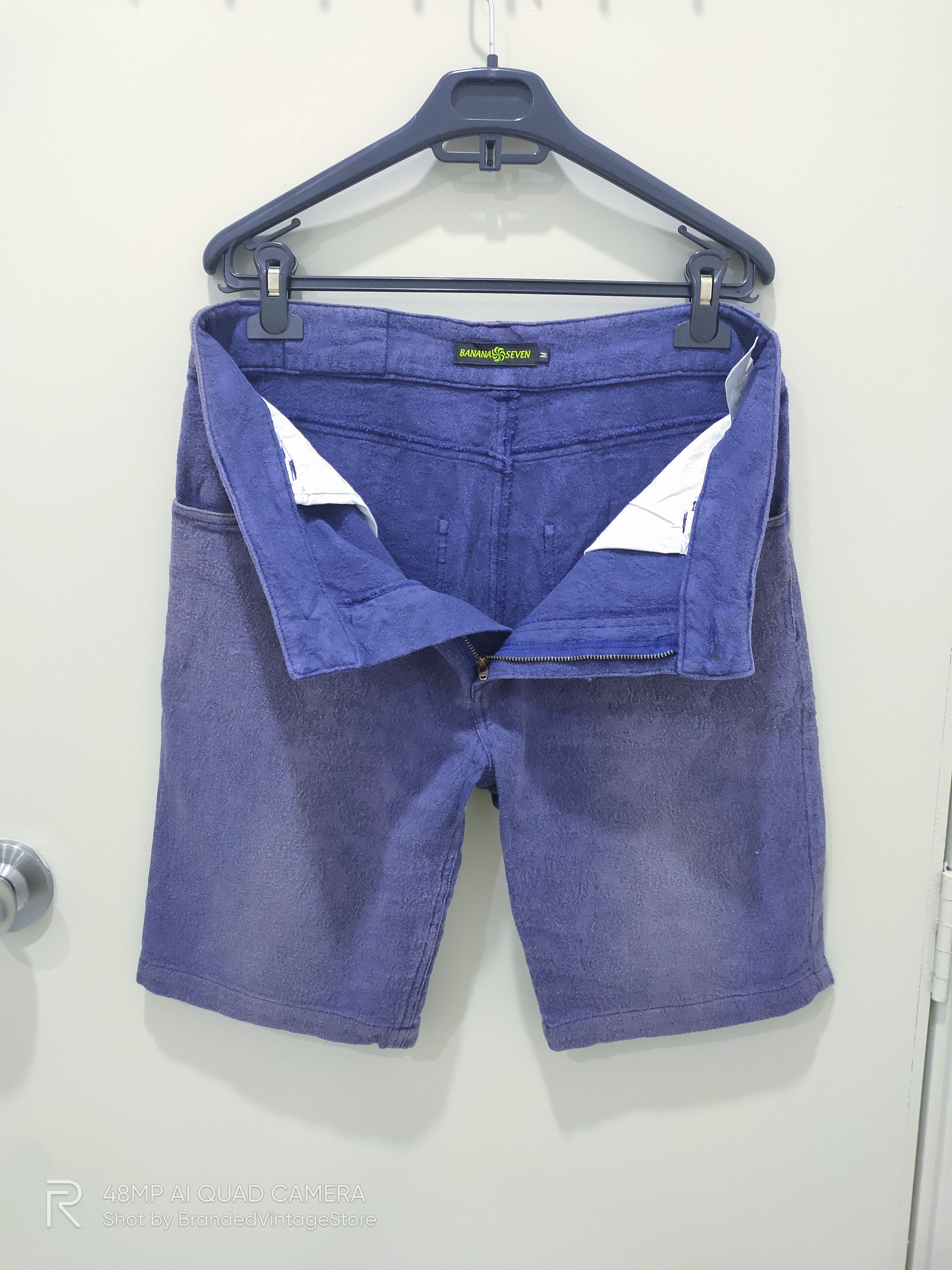 Japanese Brand BANANA SEVEN Bandana Pattern as Visvim Fullprint Short Pant Size US 33 - 3 Thumbnail