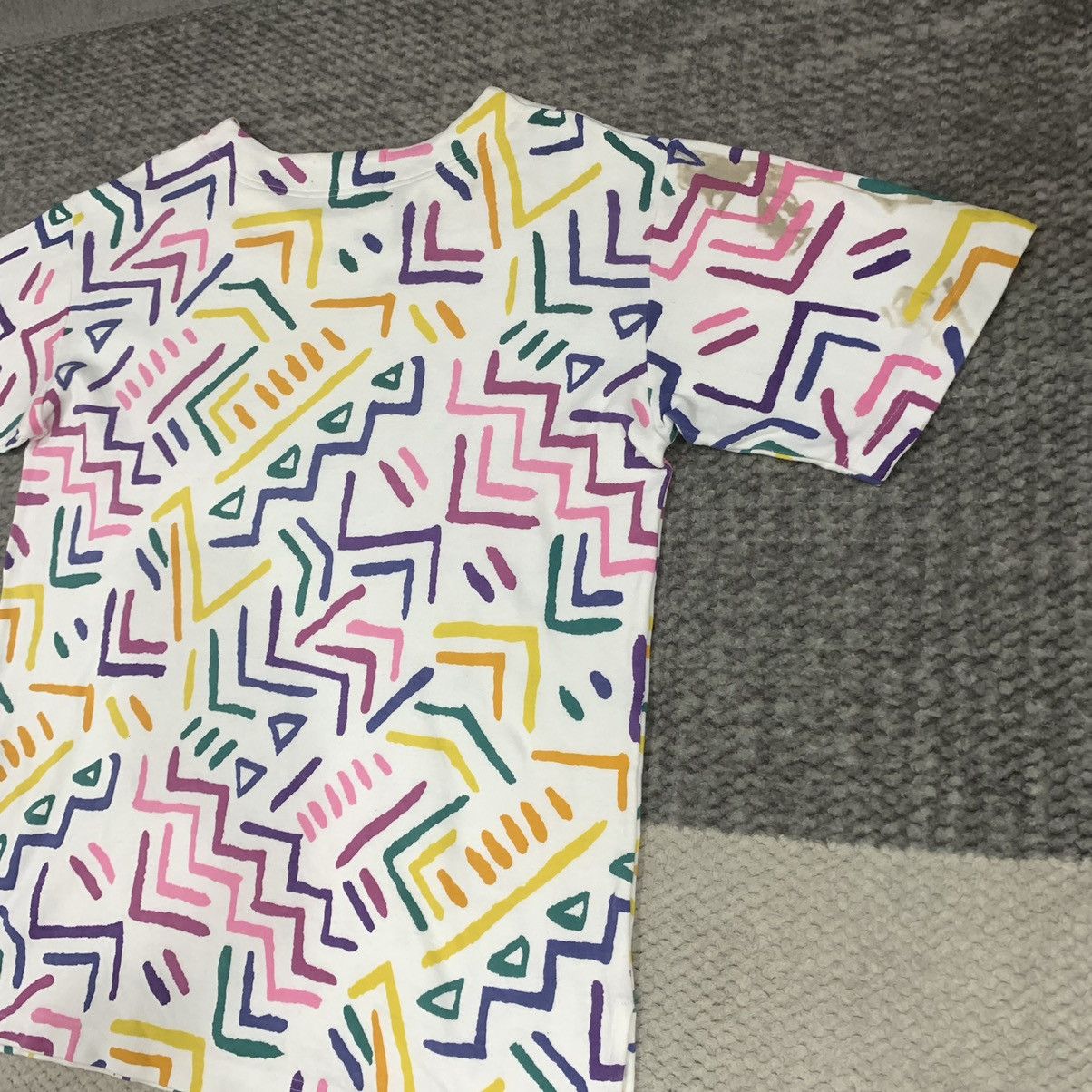 Japanese Brand ZAKANAKA ALLOVER PRINT ART MONOGRAM AS KEITH HARING TSHIRT Size US M / EU 48-50 / 2 - 11 Thumbnail
