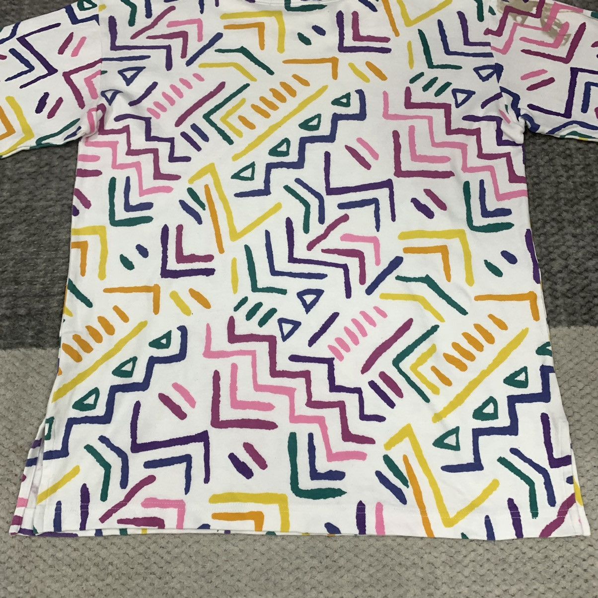 Japanese Brand ZAKANAKA ALLOVER PRINT ART MONOGRAM AS KEITH HARING TSHIRT Size US M / EU 48-50 / 2 - 9 Thumbnail