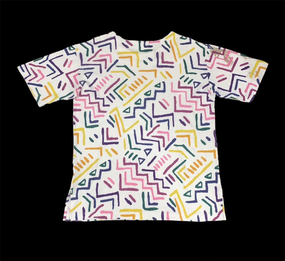 Japanese Brand ZAKANAKA ALLOVER PRINT ART MONOGRAM AS KEITH HARING TSHIRT Size US M / EU 48-50 / 2 - 2 Thumbnail