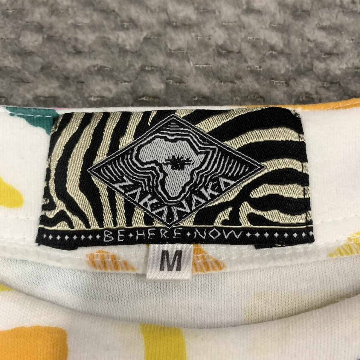Japanese Brand ZAKANAKA ALLOVER PRINT ART MONOGRAM AS KEITH HARING TSHIRT Size US M / EU 48-50 / 2 - 13 Thumbnail