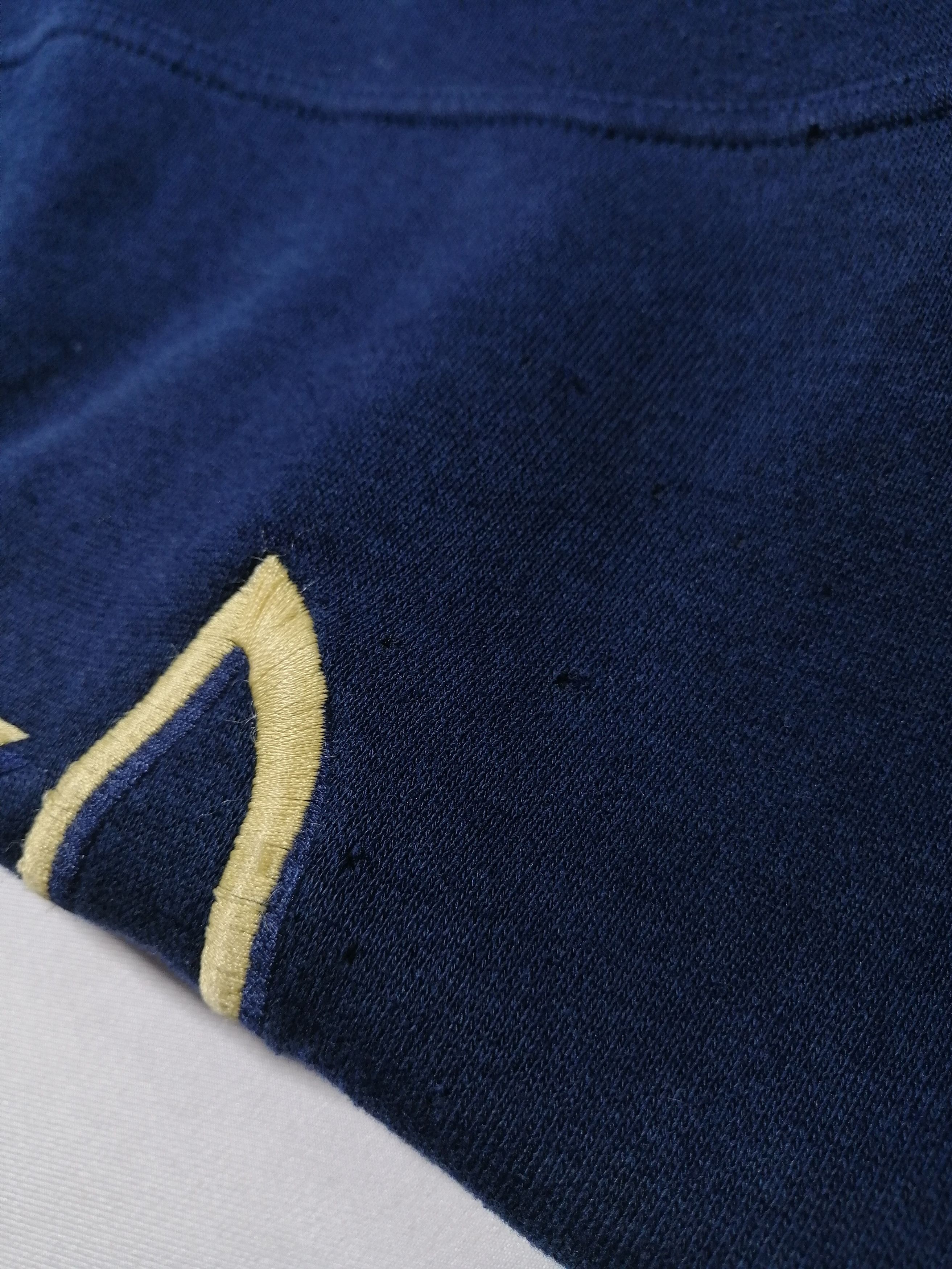 Vintage Vintage Notre Dame Embroided Distressed Style Sweatshirt Size US L / EU 52-54 / 3 - 9 Thumbnail