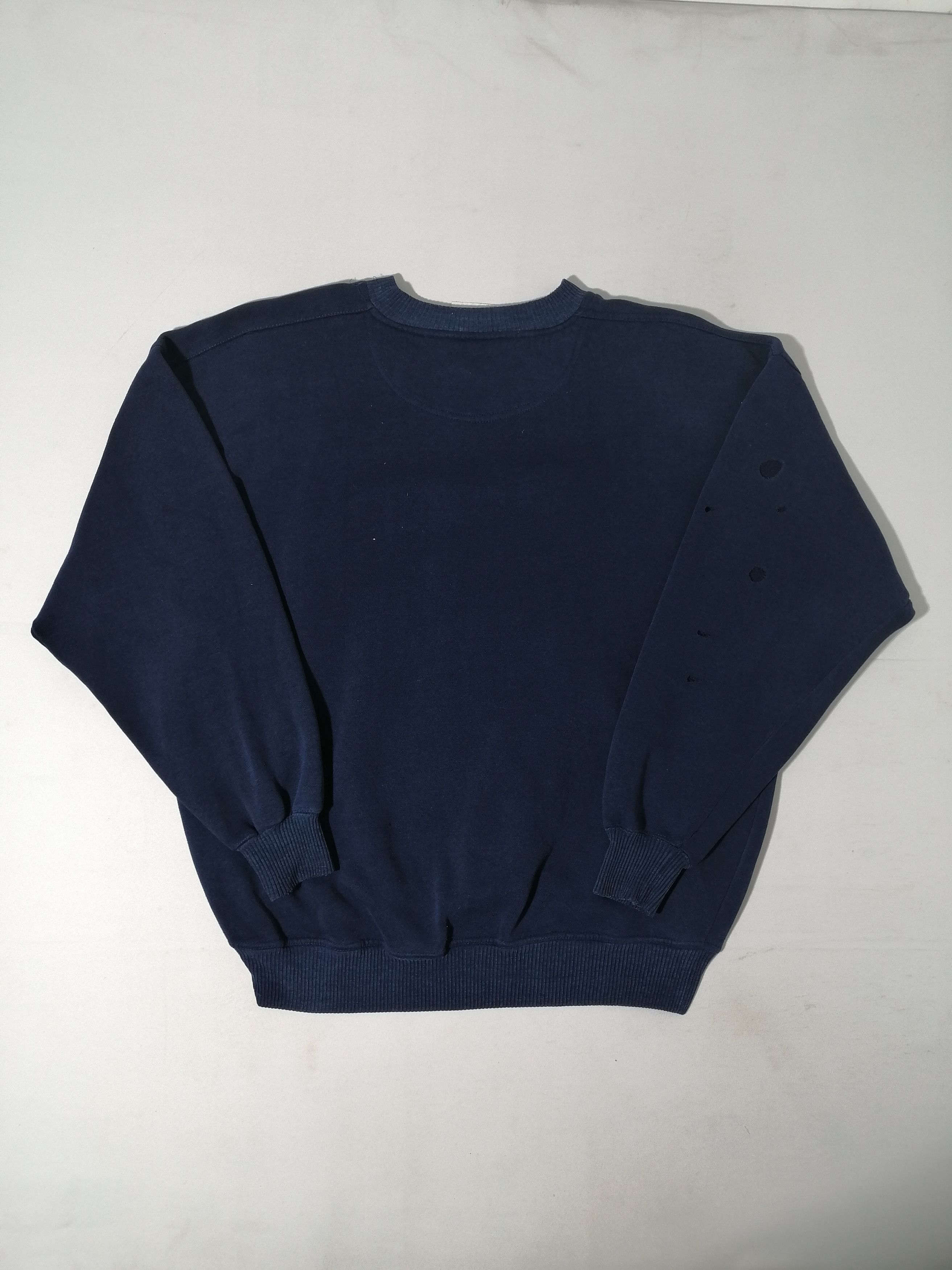 Vintage Vintage Notre Dame Embroided Distressed Style Sweatshirt Size US L / EU 52-54 / 3 - 3 Thumbnail