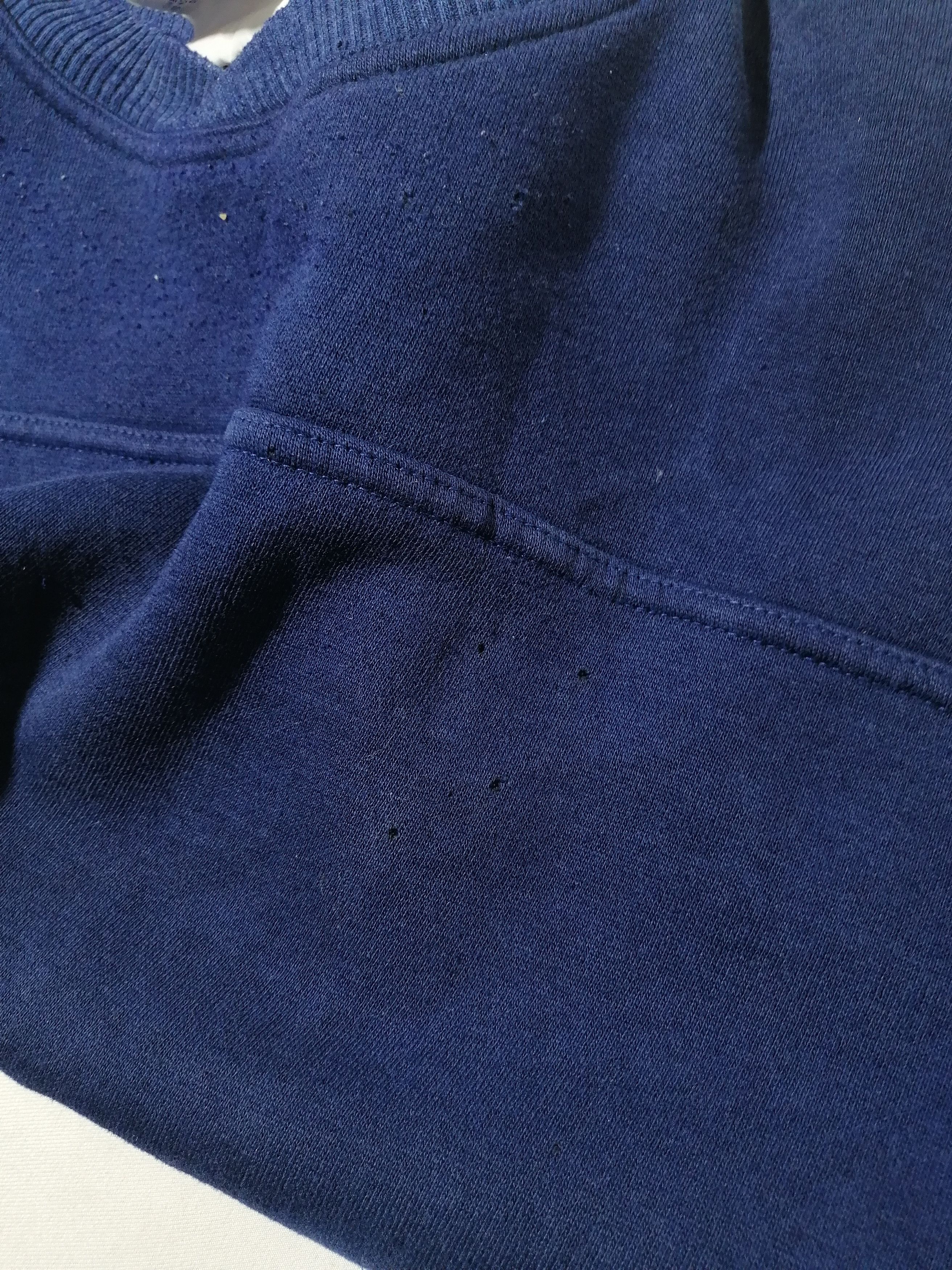Vintage Vintage Notre Dame Embroided Distressed Style Sweatshirt Size US L / EU 52-54 / 3 - 8 Thumbnail