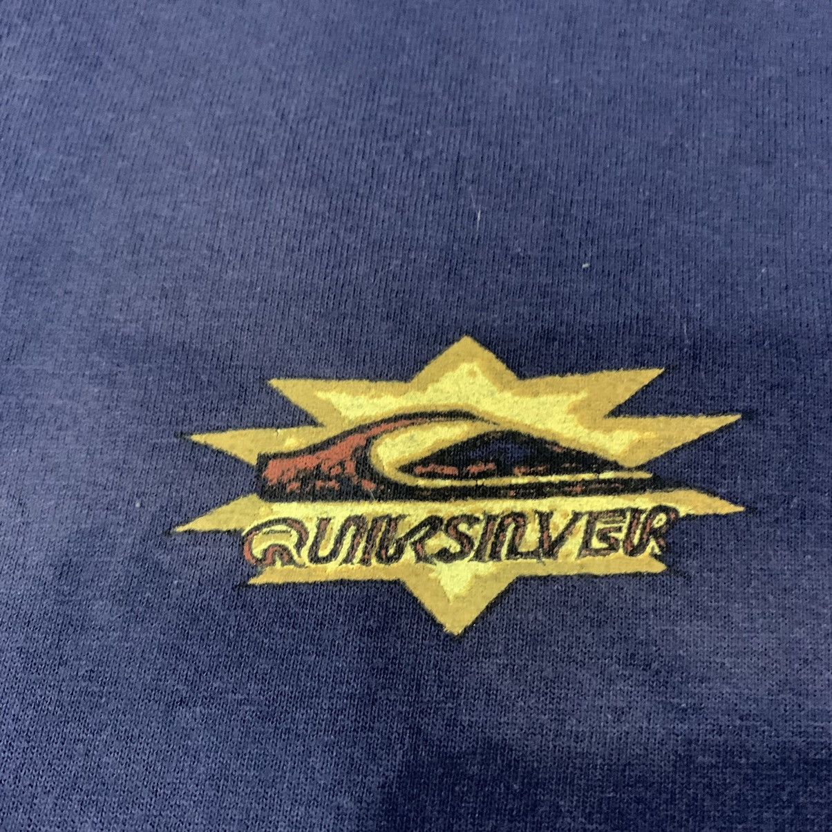 Quiksilver VINTAGE 90s QUIKSILVER USA SINGLESTITCH STREETWEAR SURF TEE Size US L / EU 52-54 / 3 - 8 Thumbnail
