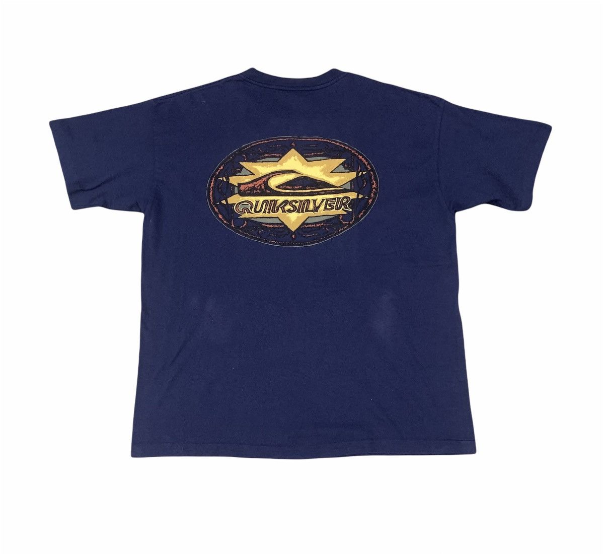 Quiksilver VINTAGE 90s QUIKSILVER USA SINGLESTITCH STREETWEAR SURF TEE Size US L / EU 52-54 / 3 - 1 Thumbnail