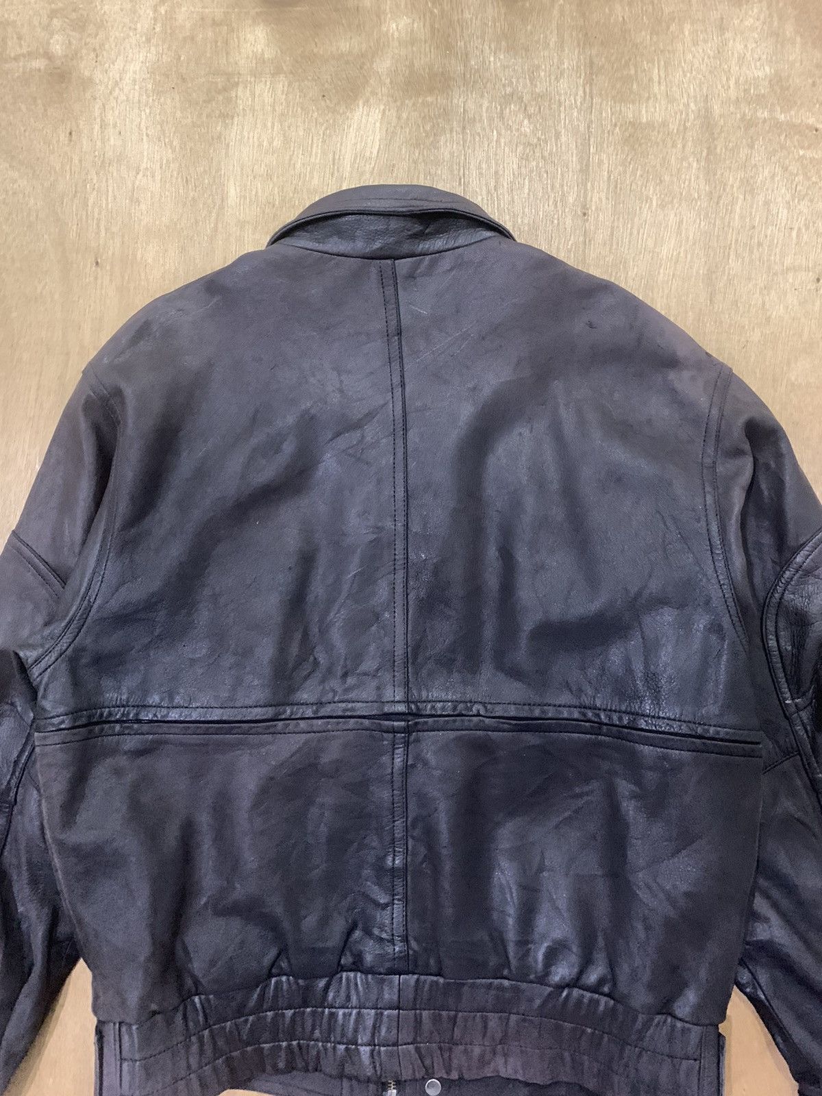 Robert Comstock ROBERT COMSTOCK Vtg Motorcycle Racing Biker Leather Jacket Size US M / EU 48-50 / 2 - 18 Thumbnail