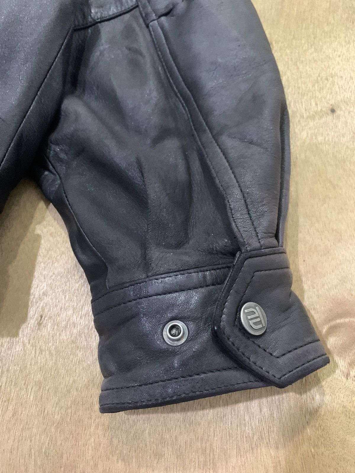Robert Comstock ROBERT COMSTOCK Vtg Motorcycle Racing Biker Leather Jacket Size US M / EU 48-50 / 2 - 17 Thumbnail