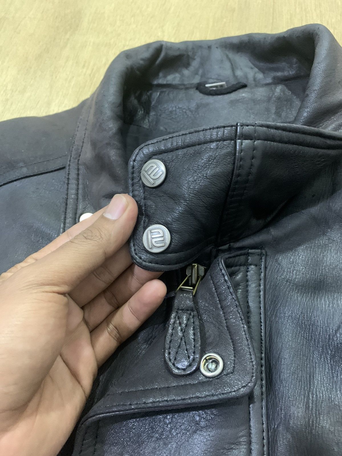 Robert Comstock ROBERT COMSTOCK Vtg Motorcycle Racing Biker Leather Jacket Size US M / EU 48-50 / 2 - 11 Thumbnail