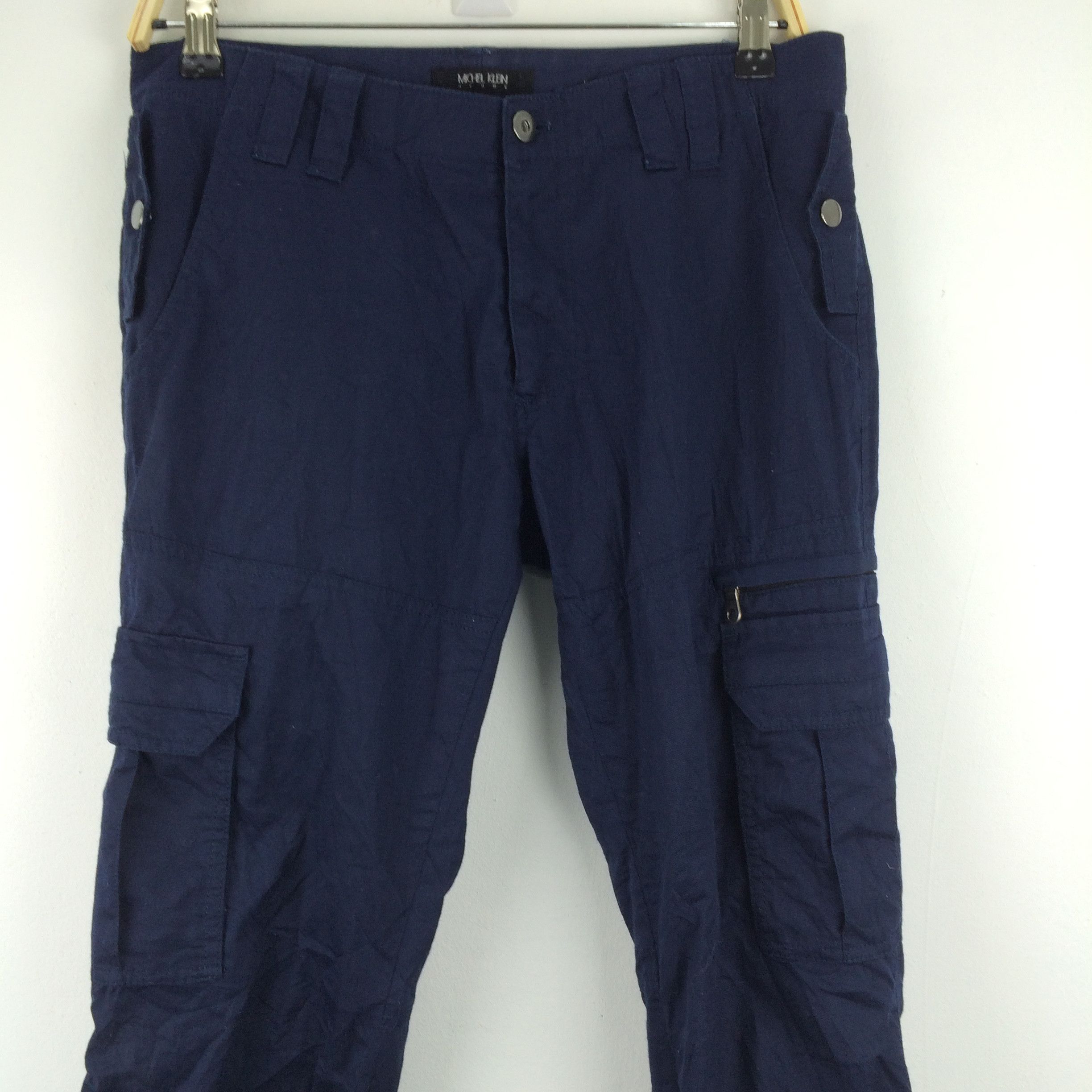 Japanese Brand × Michel Klein X61 JAPAN MICHEL KLEIN CARGO ZIPPER PANTS Size US 33 - 5 Thumbnail
