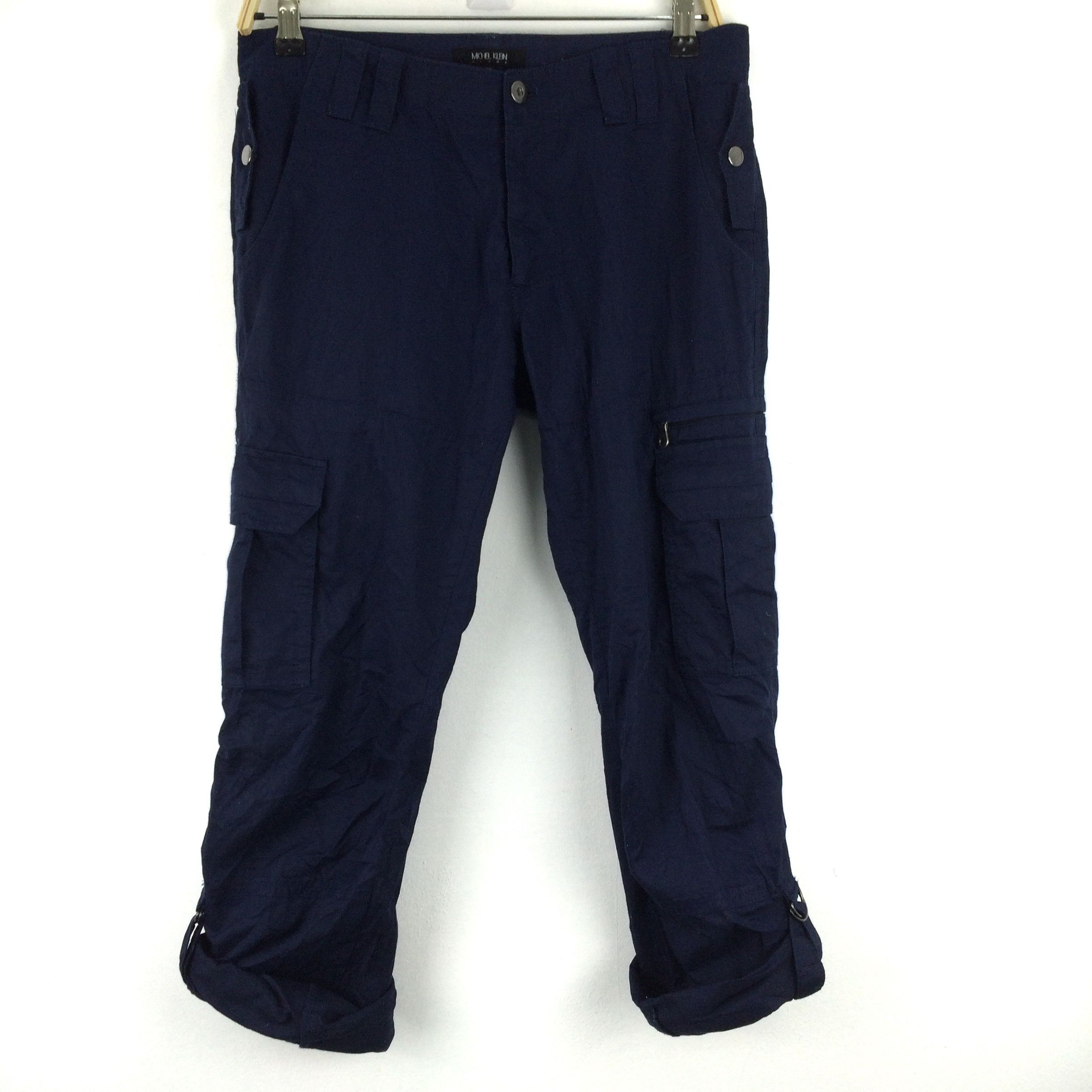 Japanese Brand × Michel Klein X61 JAPAN MICHEL KLEIN CARGO ZIPPER PANTS Size US 33 - 1 Thumbnail