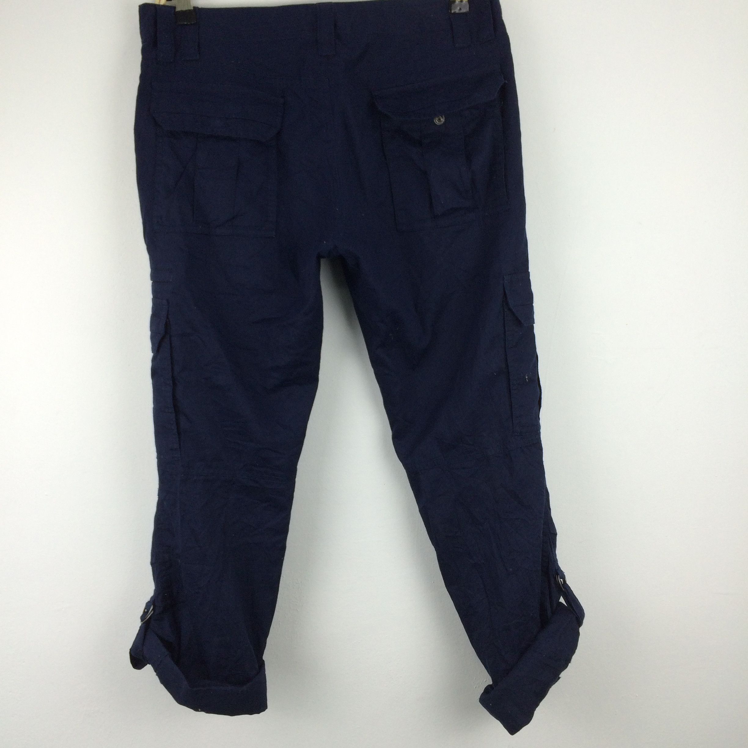 Japanese Brand × Michel Klein X61 JAPAN MICHEL KLEIN CARGO ZIPPER PANTS Size US 33 - 2 Thumbnail