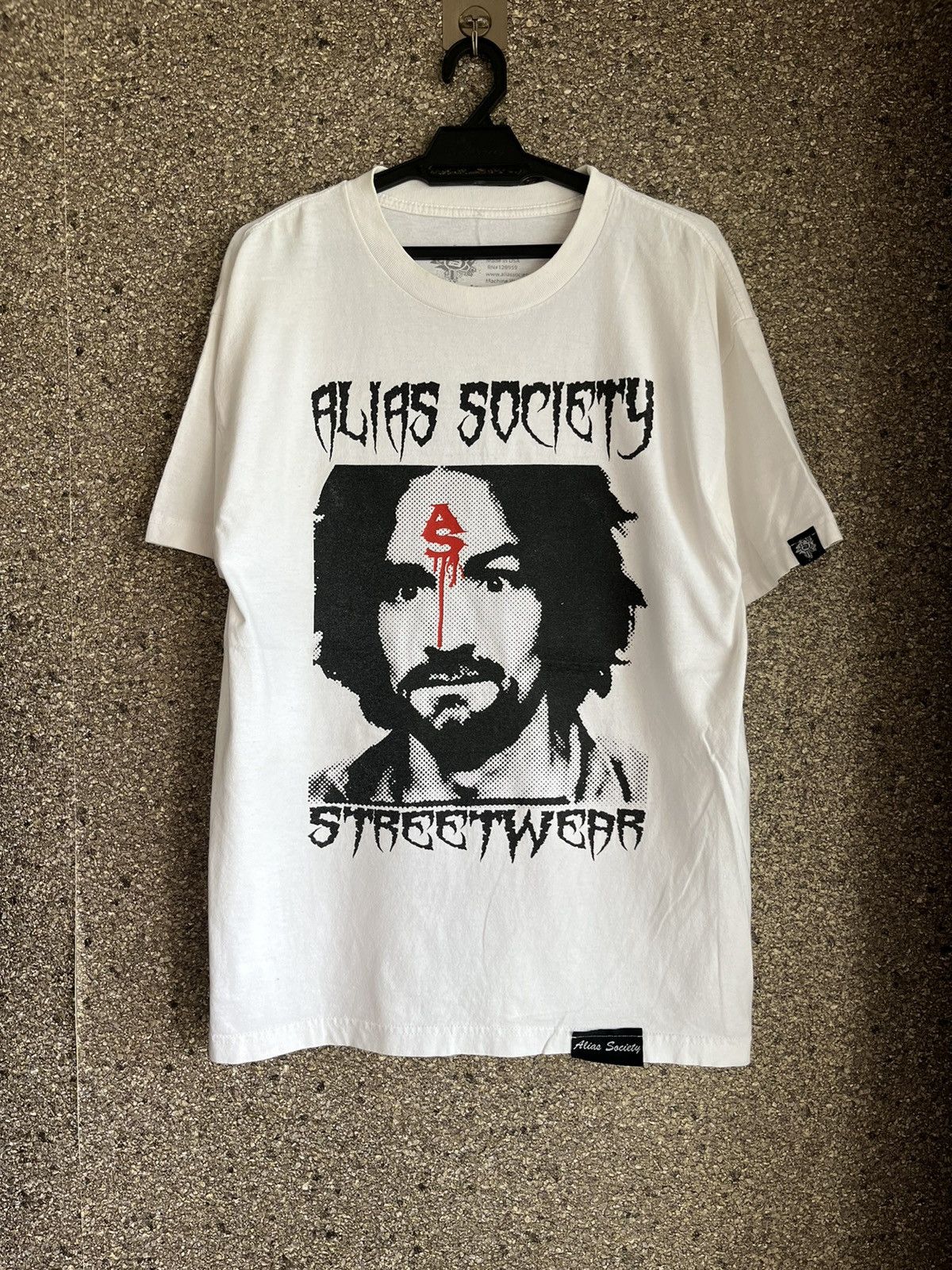 image of Vintage Alias Society Ft5 in White, Men's (Size Large)