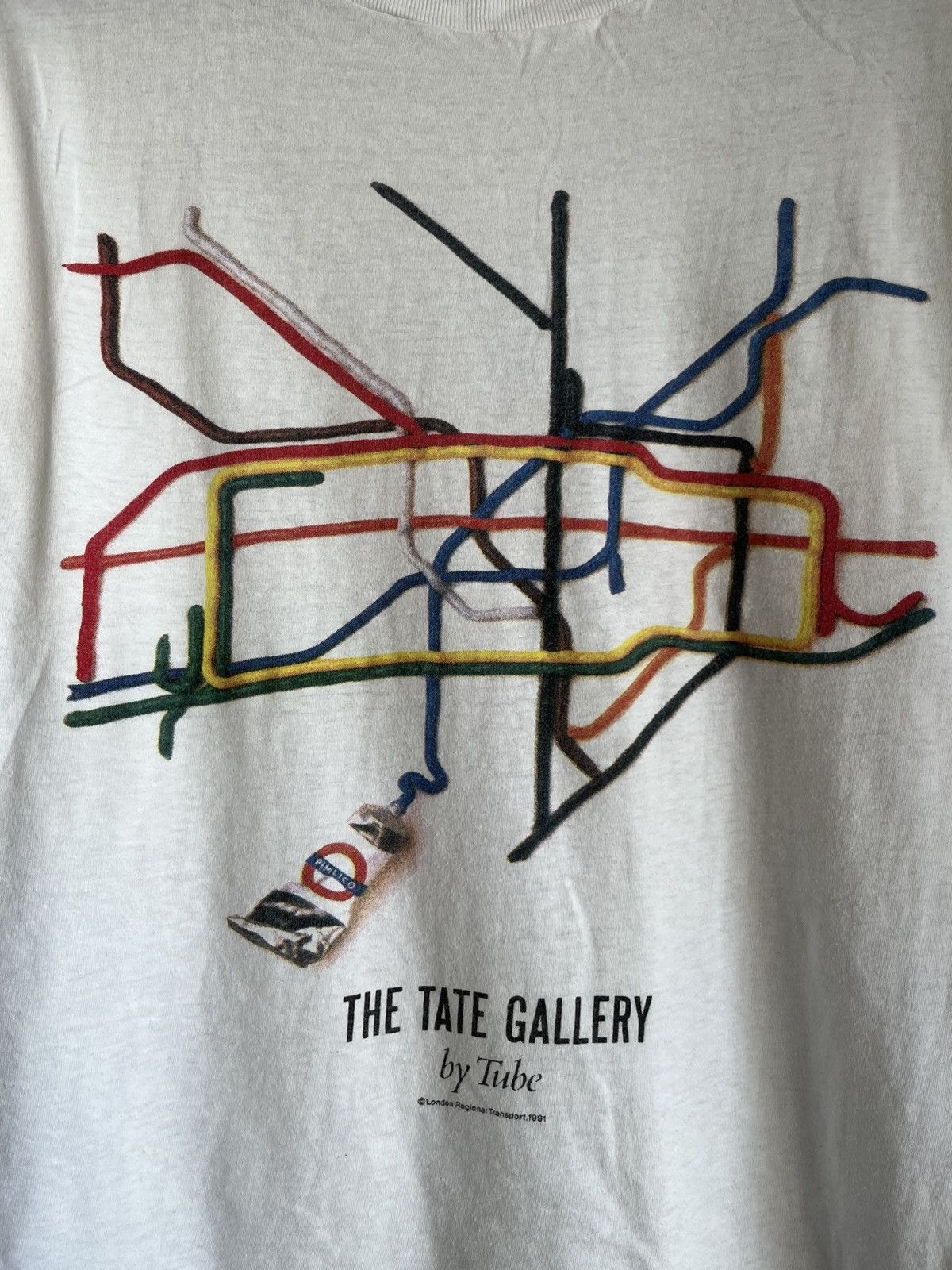 Vintage The tate gallery ft5 Size US L / EU 52-54 / 3 - 2 Thumbnail