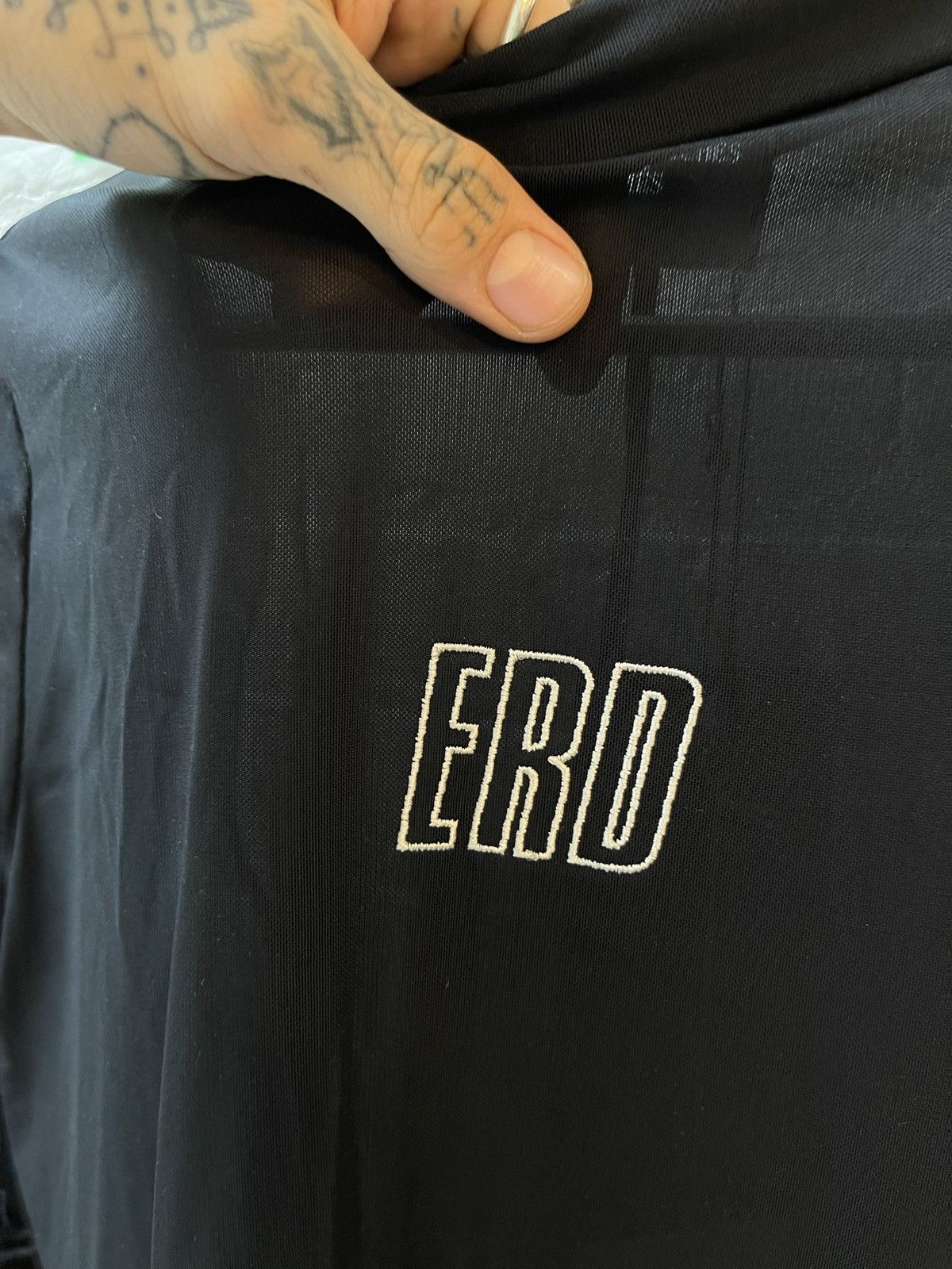Enfants Riches Deprimes ERD MESH SHEER BLACK SHIRT XL Size US XL / EU 56 / 4 - 4 Thumbnail