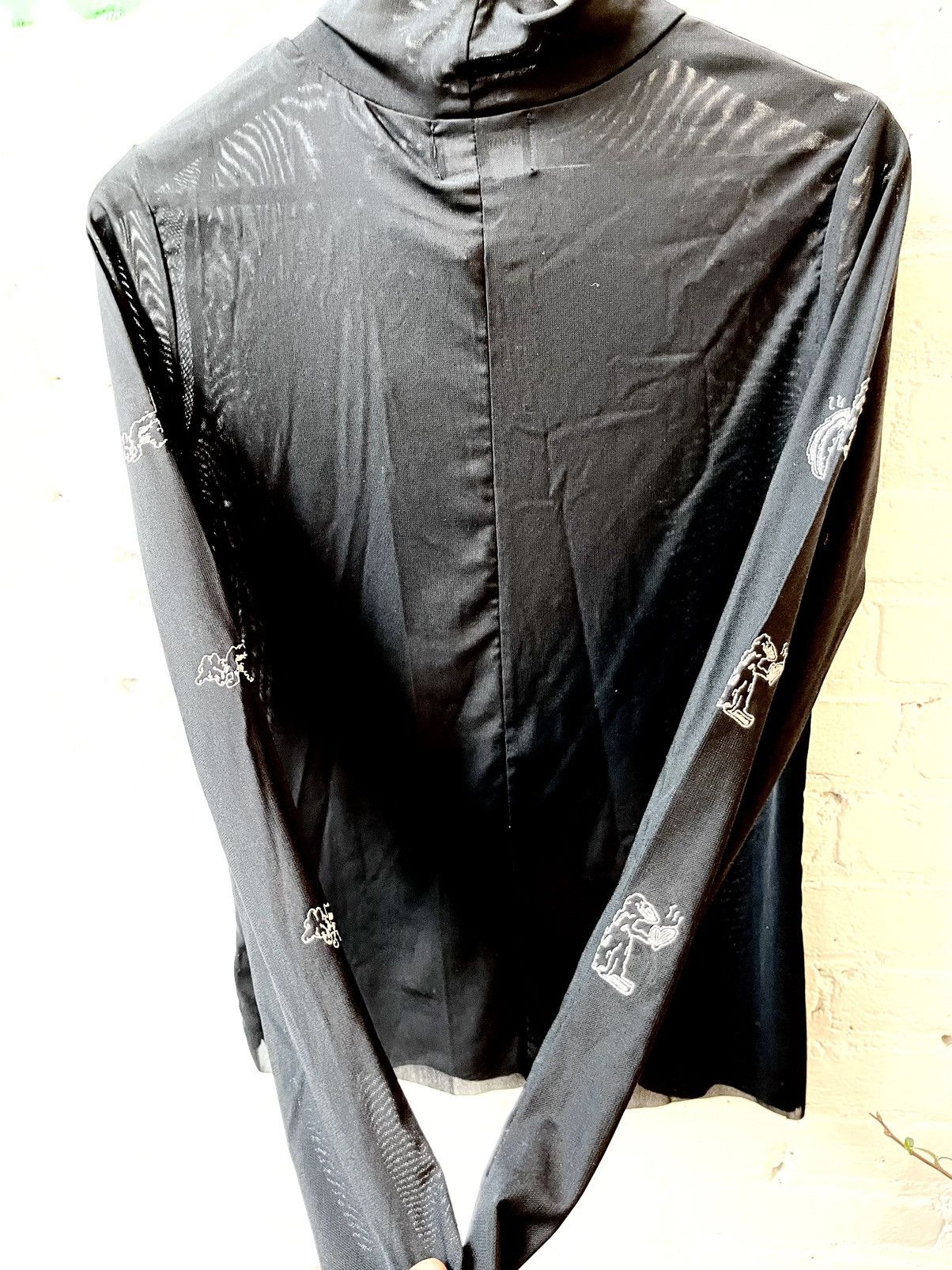Enfants Riches Deprimes ERD MESH SHEER BLACK SHIRT XL Size US XL / EU 56 / 4 - 14 Thumbnail