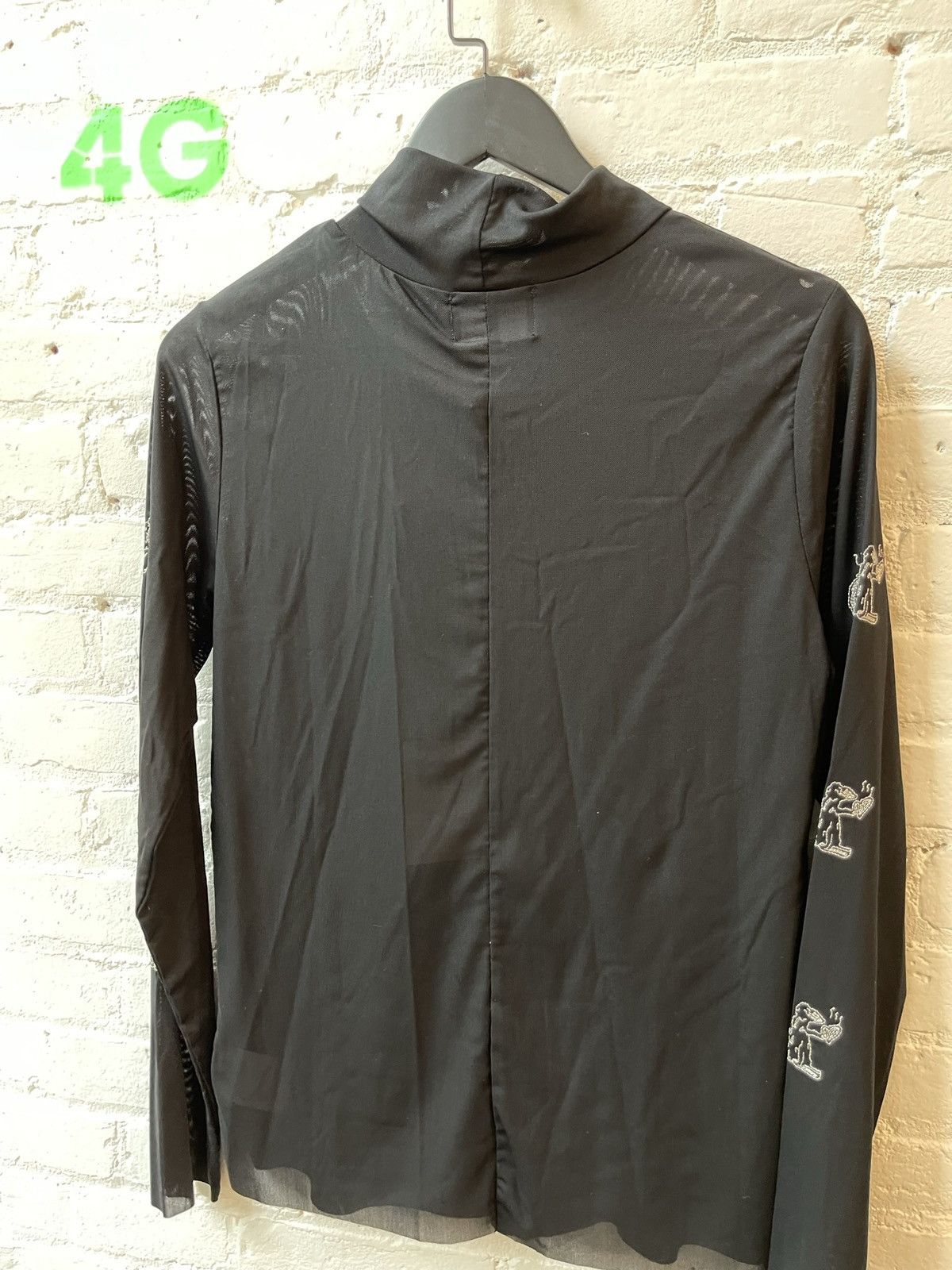 Enfants Riches Deprimes ERD MESH SHEER BLACK SHIRT XL Size US XL / EU 56 / 4 - 13 Thumbnail