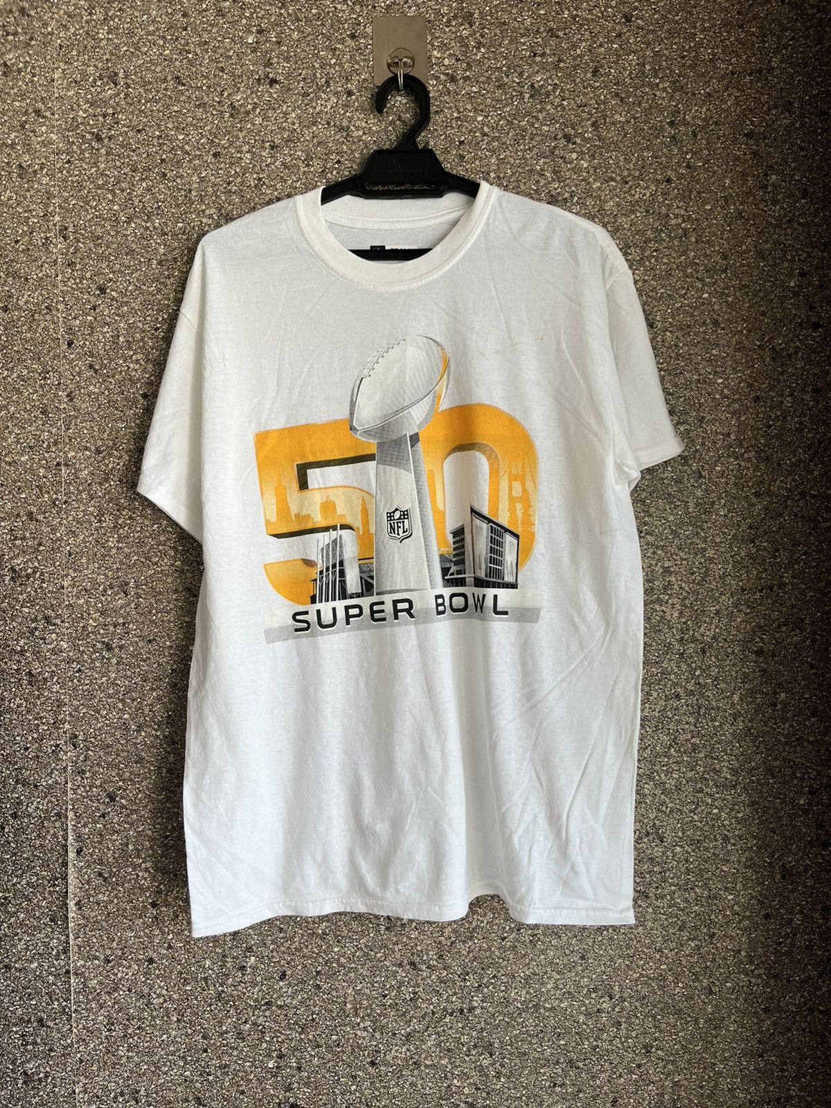 image of Vintage Super Bowl Ft5 in White, Men's (Size Large)