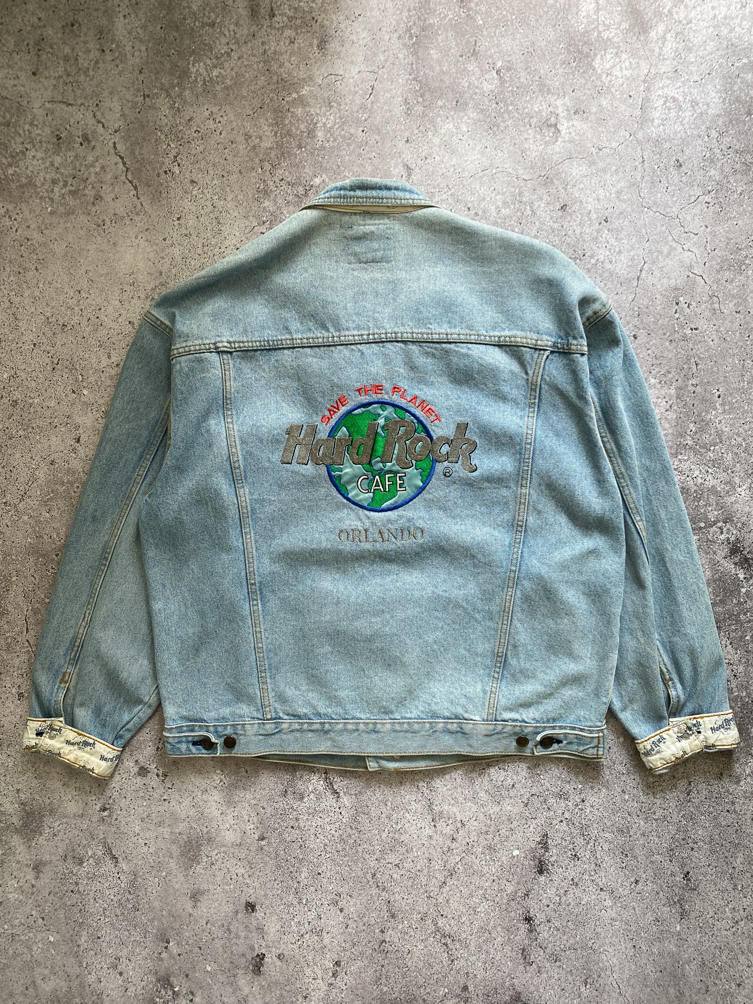 Purchases 4 Vintage Hard Rock Denim Jackets