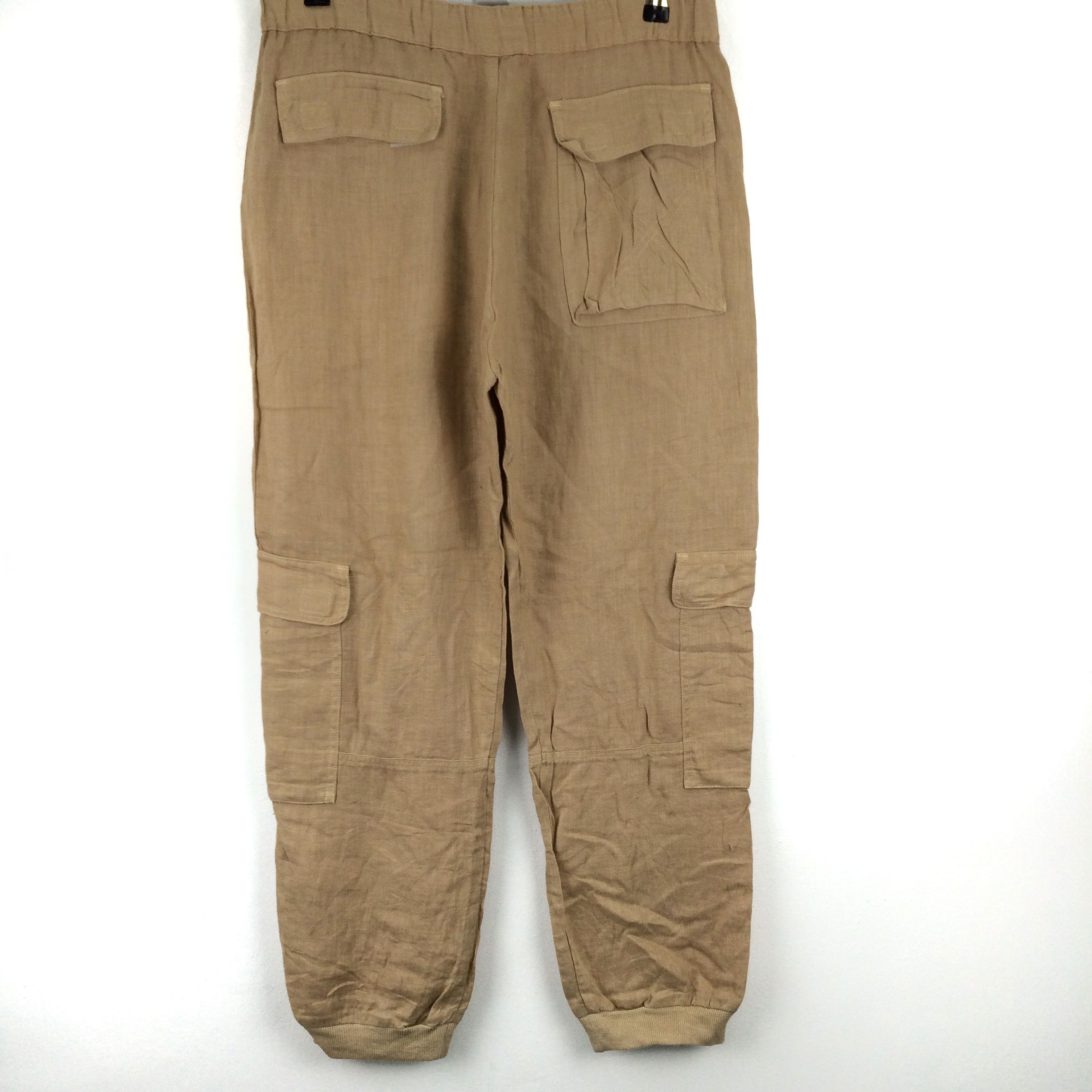 HOLLYWOOD RANCH MARKET × Japanese Brand X63 H. R. MARKET MULTIPLE POCKET GRIP HEM CARGO PANTS Size US 34 / EU 50 - 2 Thumbnail