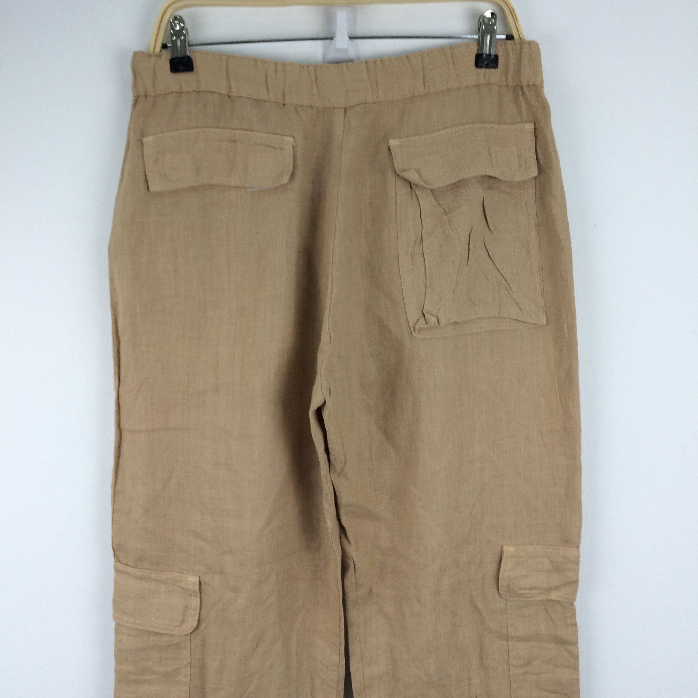 HOLLYWOOD RANCH MARKET × Japanese Brand X63 H. R. MARKET MULTIPLE POCKET GRIP HEM CARGO PANTS Size US 34 / EU 50 - 5 Thumbnail