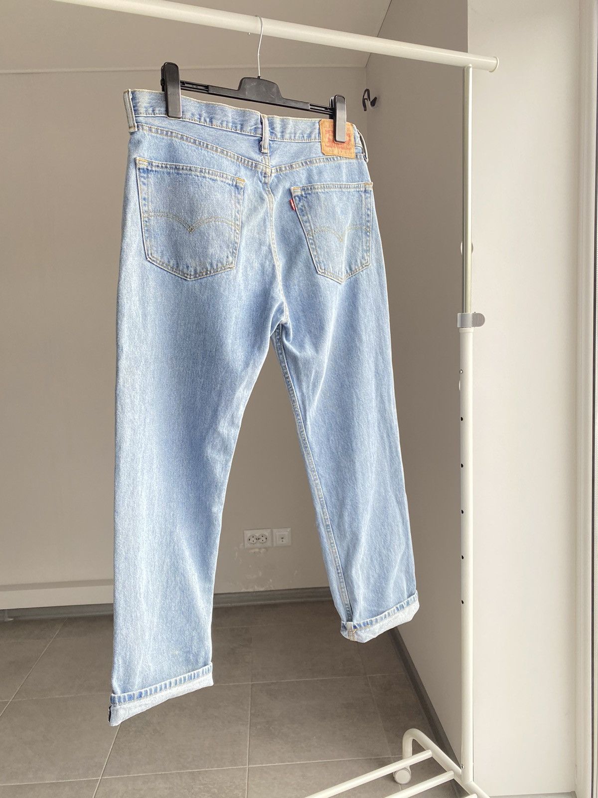 Levi's Levis 505 Jeans Blue Denim Size US 36 / EU 52 - 1 Thumbnail