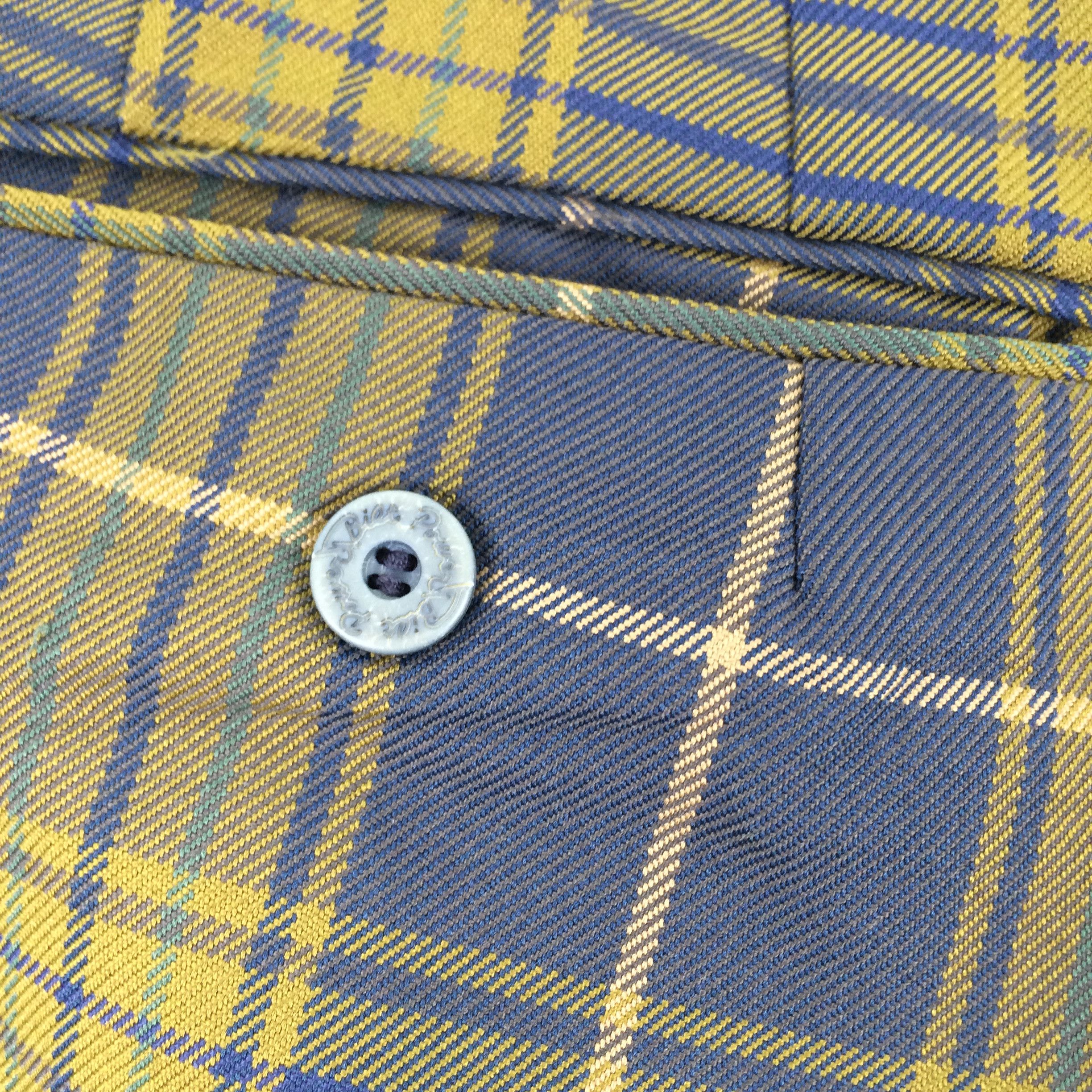 Golf Wang × Japanese Brand X67 VTG JAPAN PROFESSIONAL GOLF BY PALSON TARTAN ANKLE PANTS Size US 33 - 3 Thumbnail