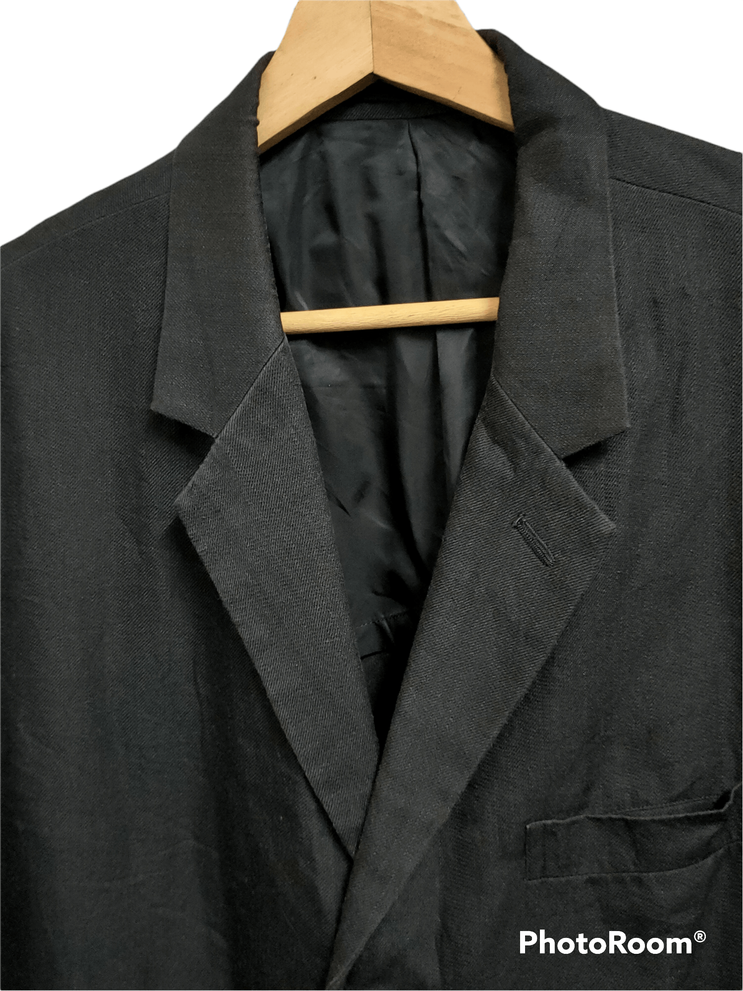 Yohji Yamamoto Y 's for men / Yamamoto single breasted blazer Size 44R - 3 Thumbnail