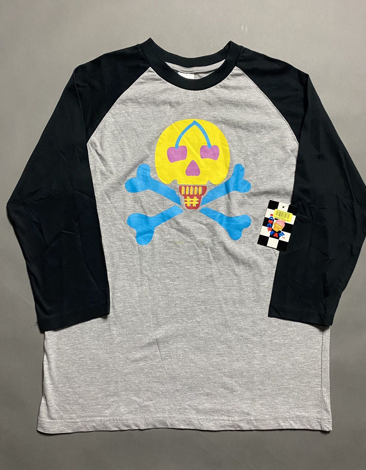 Icecream T-shirt longsleeve Big Logo skull BBC Y2K