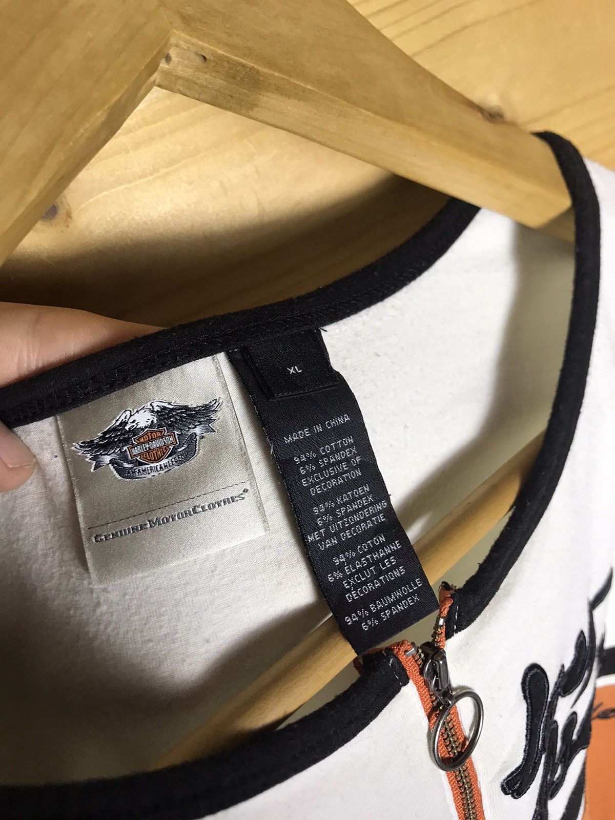 Vintage Harley Davidson t-shirt Size L / US 10 / IT 46 - 4 Thumbnail