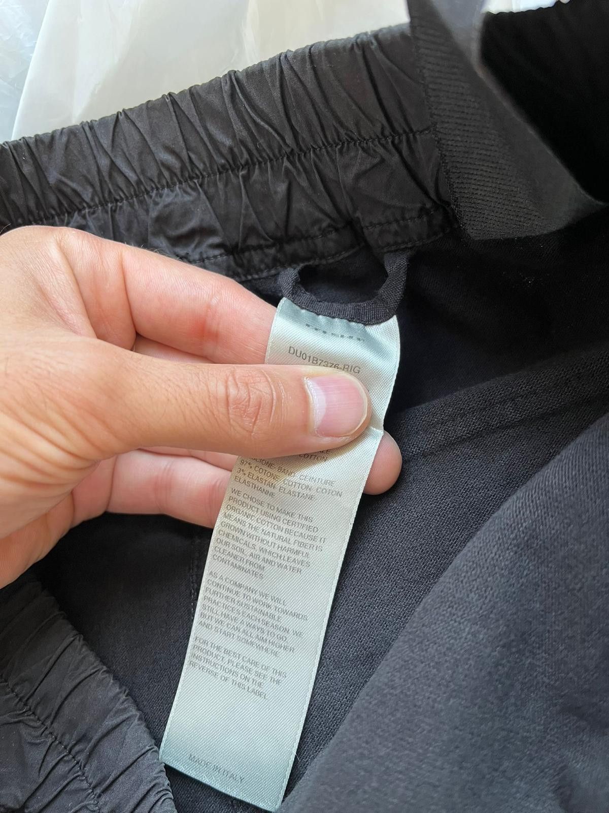 Rick Owens Drkshdw Creatch Cargo Drawstring Pants in Black Size US 32 / EU 48 - 12 Thumbnail