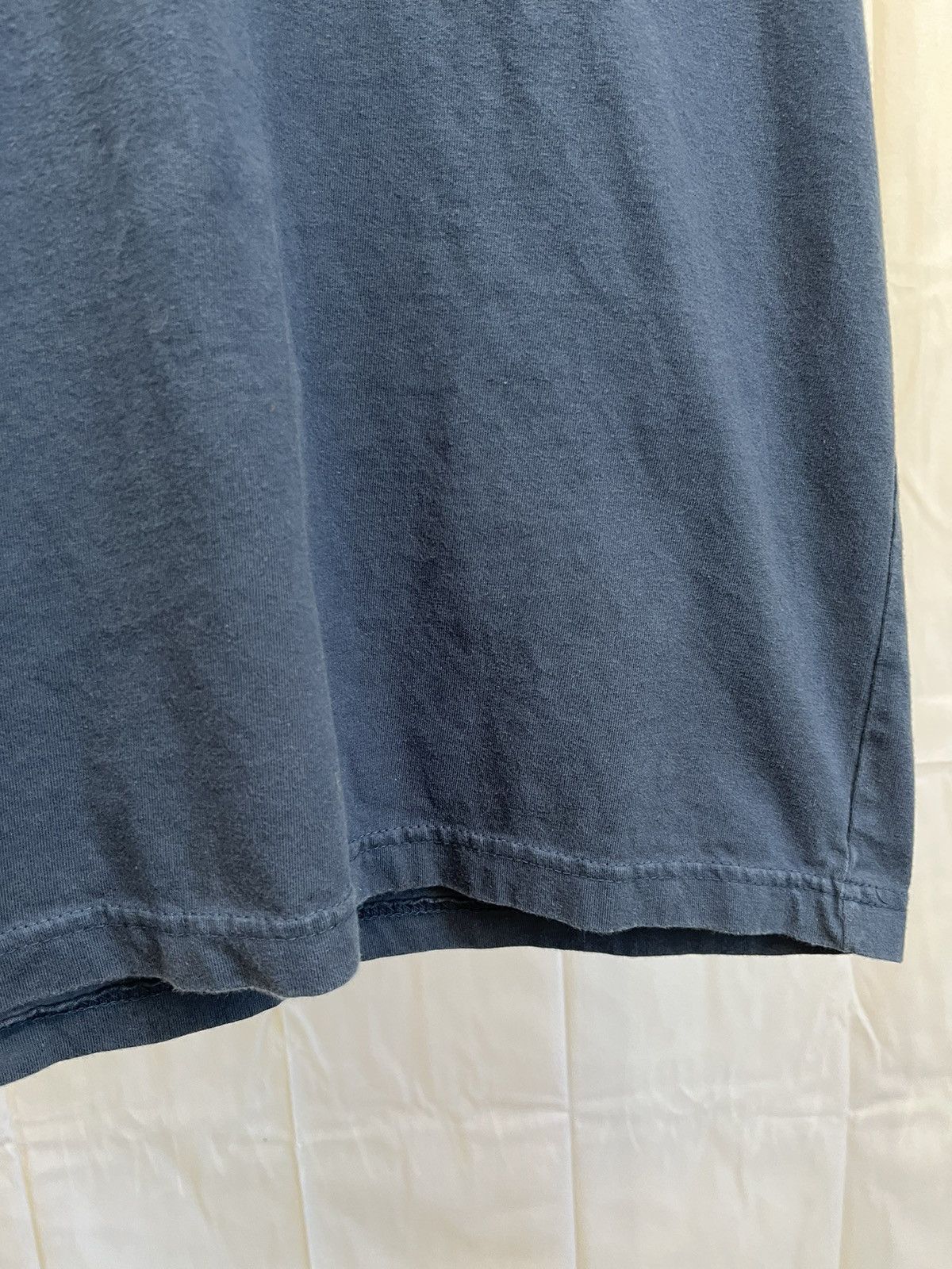 Vintage Vintage Blank Navy Blue Sleeveless Pocket Tee Size US L / EU 52-54 / 3 - 6 Thumbnail