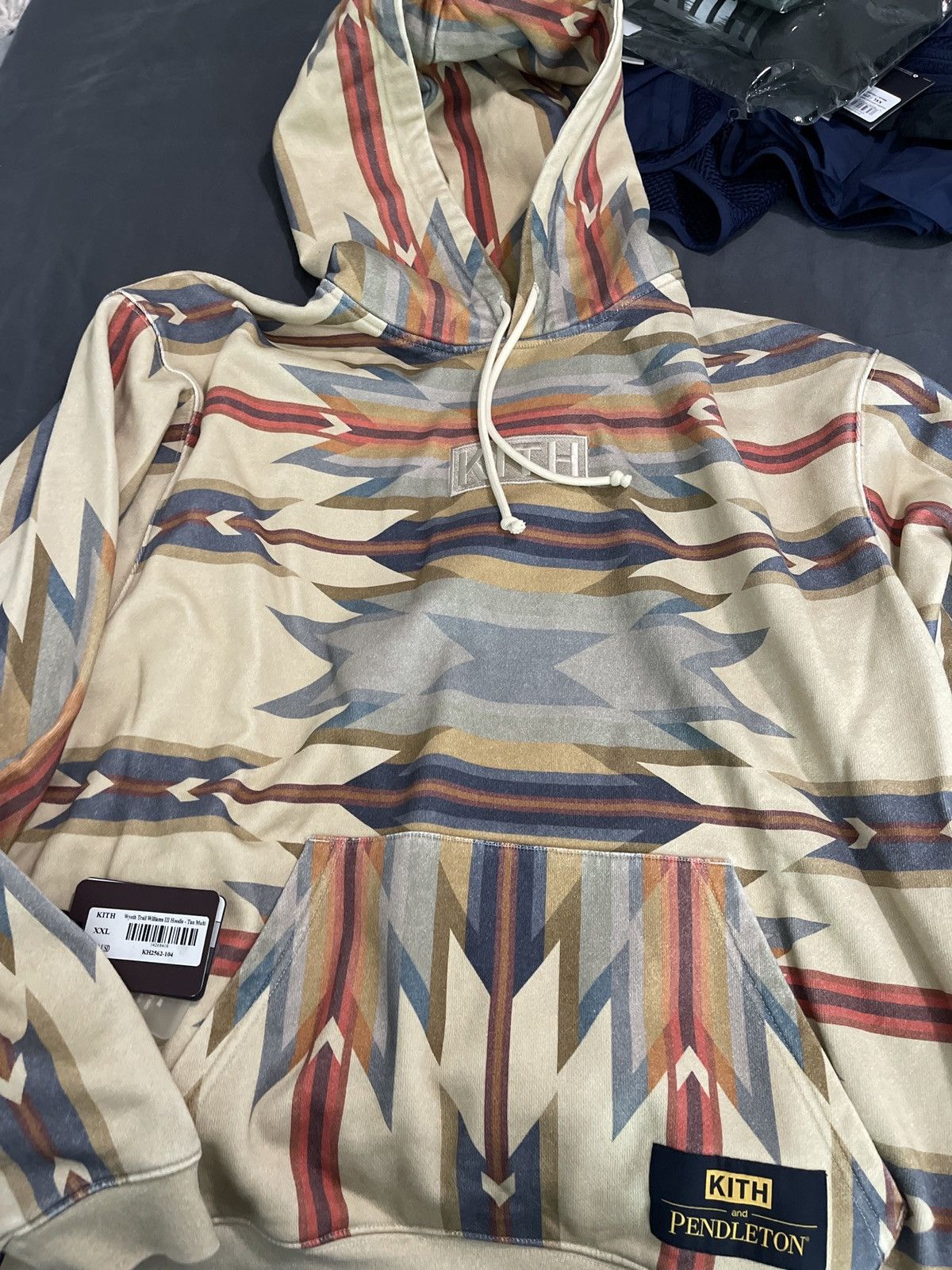 Pendleton Kith x Pendleton Collab Hoodie - Wyeth Trail Williams