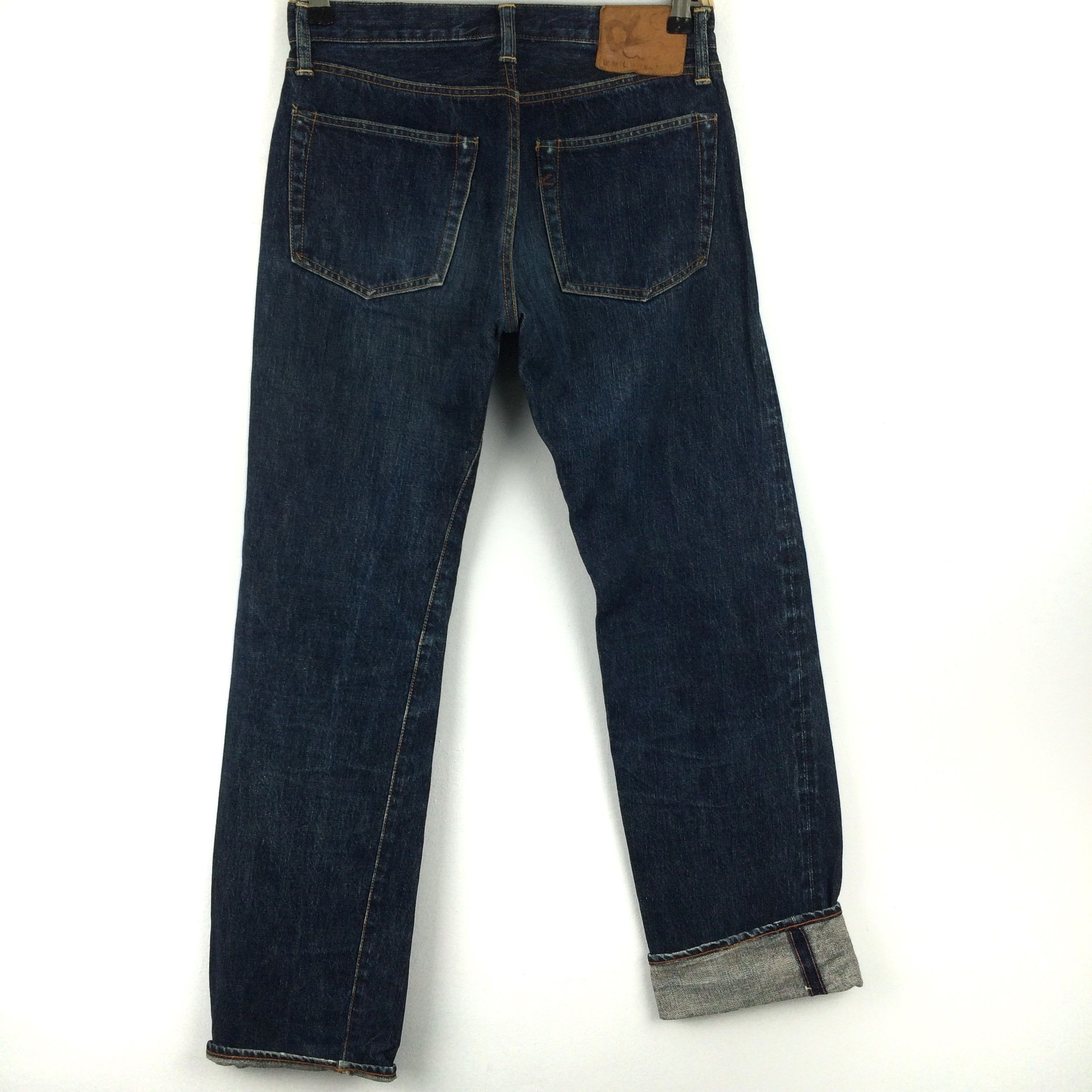 45rpm × Japanese Brand X73 JAPAN 45RPM STUDIO VTG SELVEDGE BUTTON FLY DENIM Size US 30 / EU 46 - 1 Thumbnail