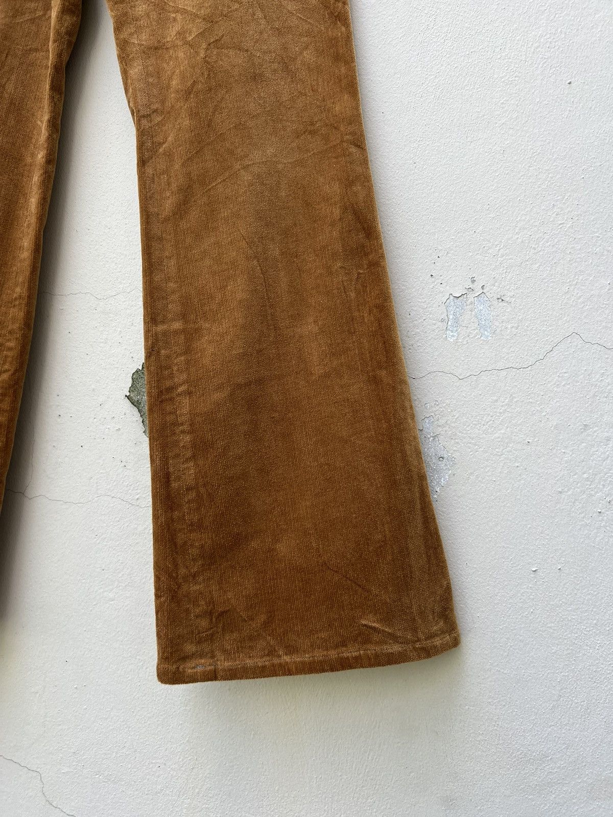 Vintage Super Flared Inpaichthys Kerri Japan Stretch Corduroy Pant Size US 30 / EU 46 - 11 Thumbnail